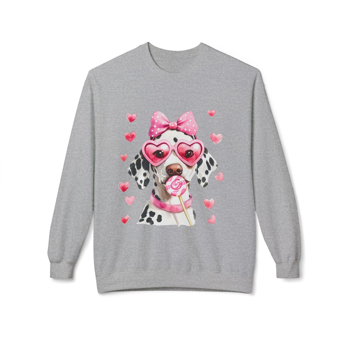 Valentines Unisex Midweight Softstyle Fleece Crewneck Sweatshirt