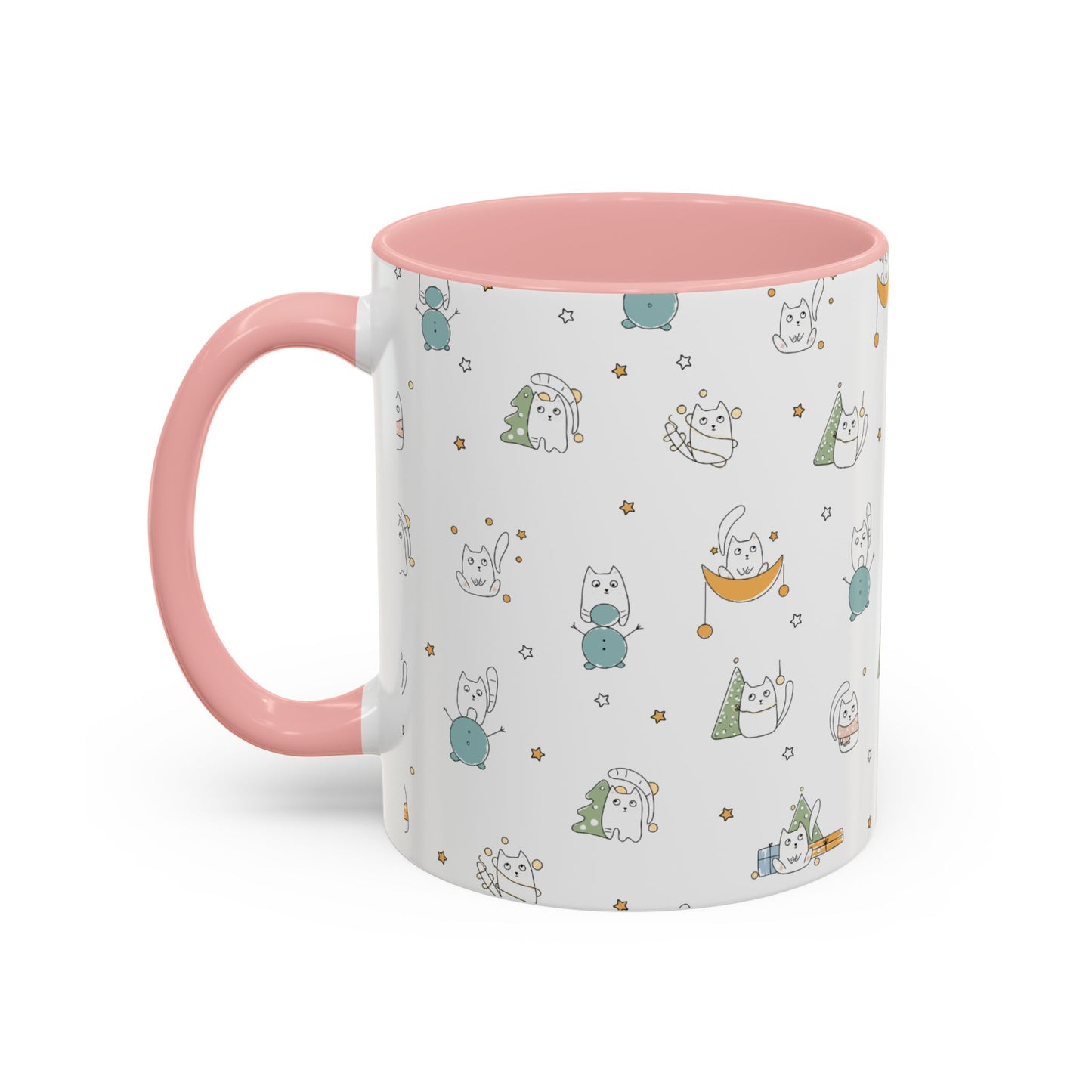 Christmas Accent Coffee Mug (11, 15oz)