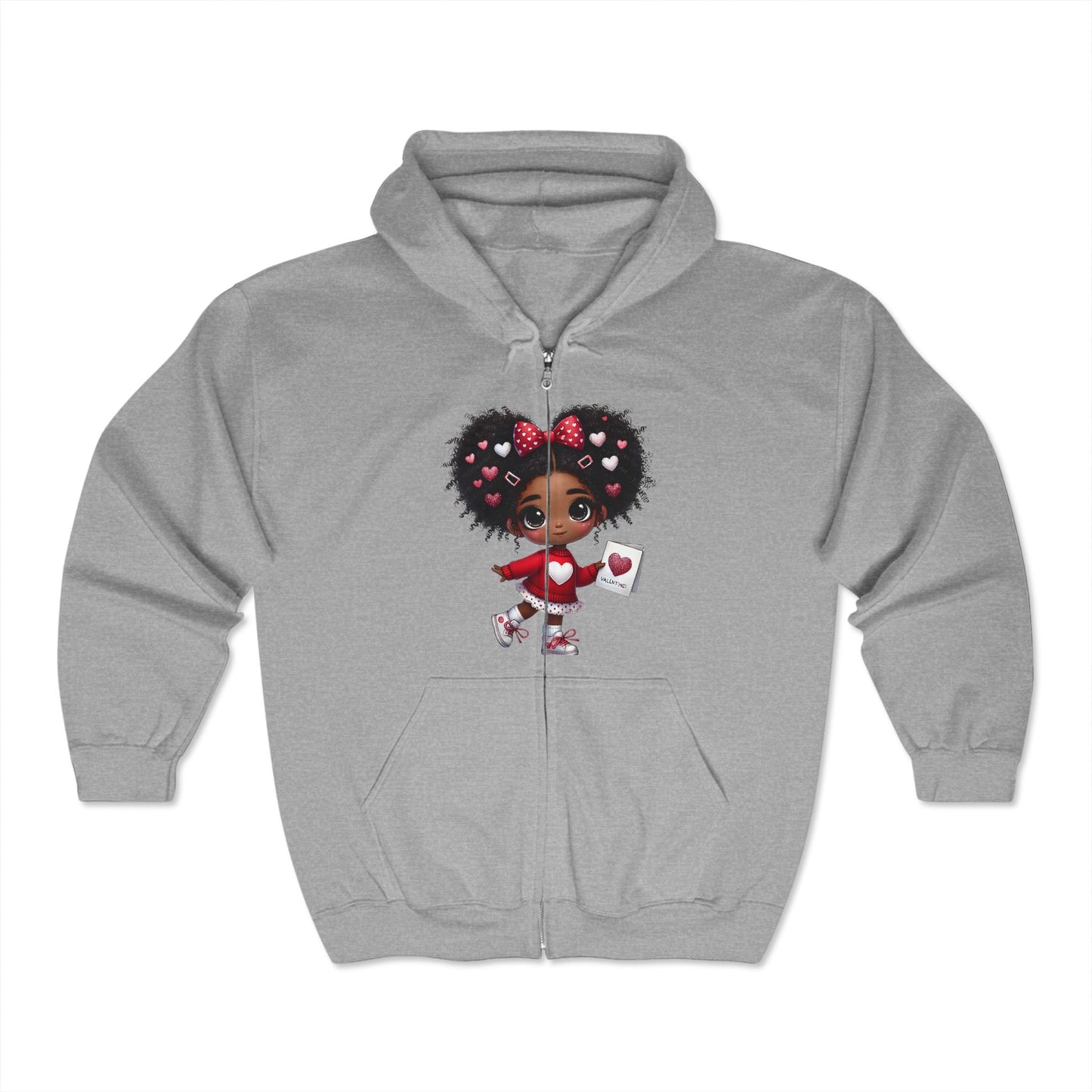 Valentines Unisex Heavy Blend™ Full Zip Hooded Sweatshirt