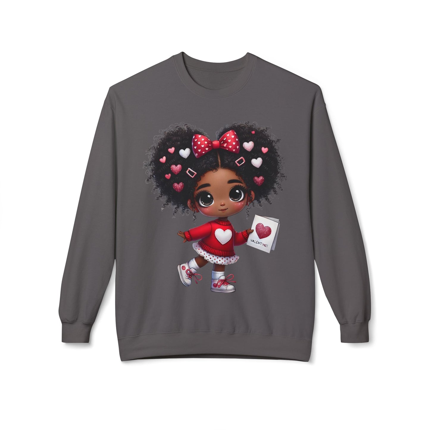 Valentines Unisex Midweight Softstyle Fleece Crewneck Sweatshirt