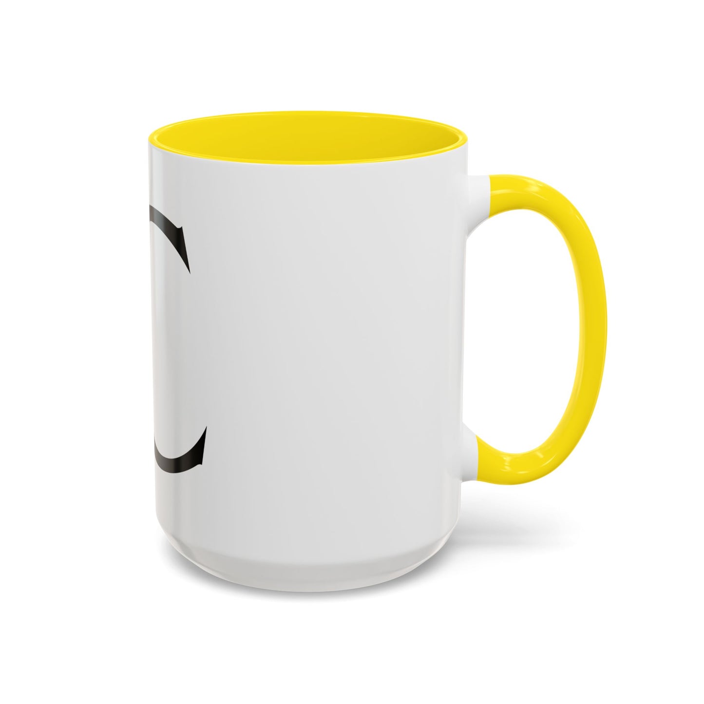 Alphabet Letter Accent Coffee Mug