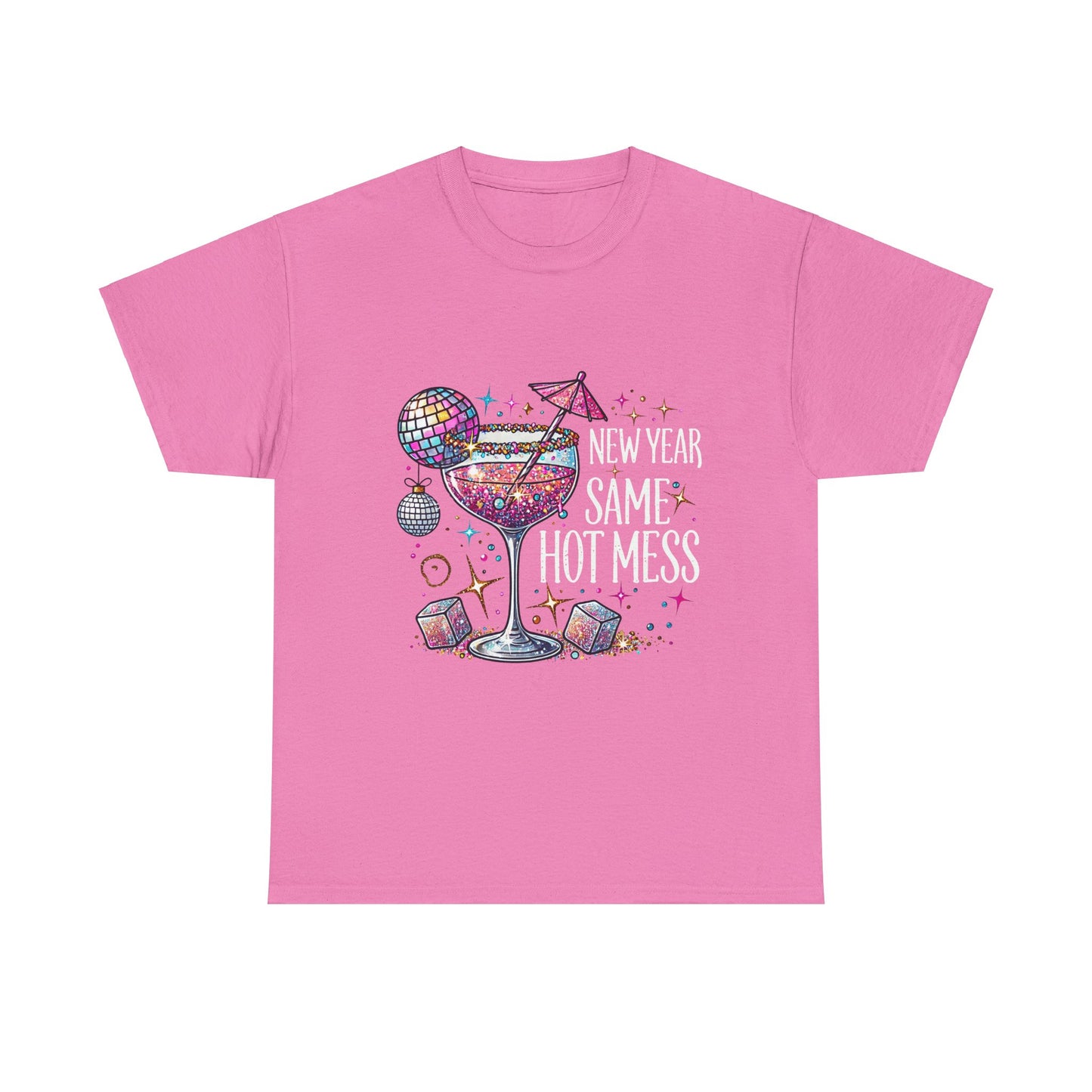 New Year Unisex Heavy Cotton Tee