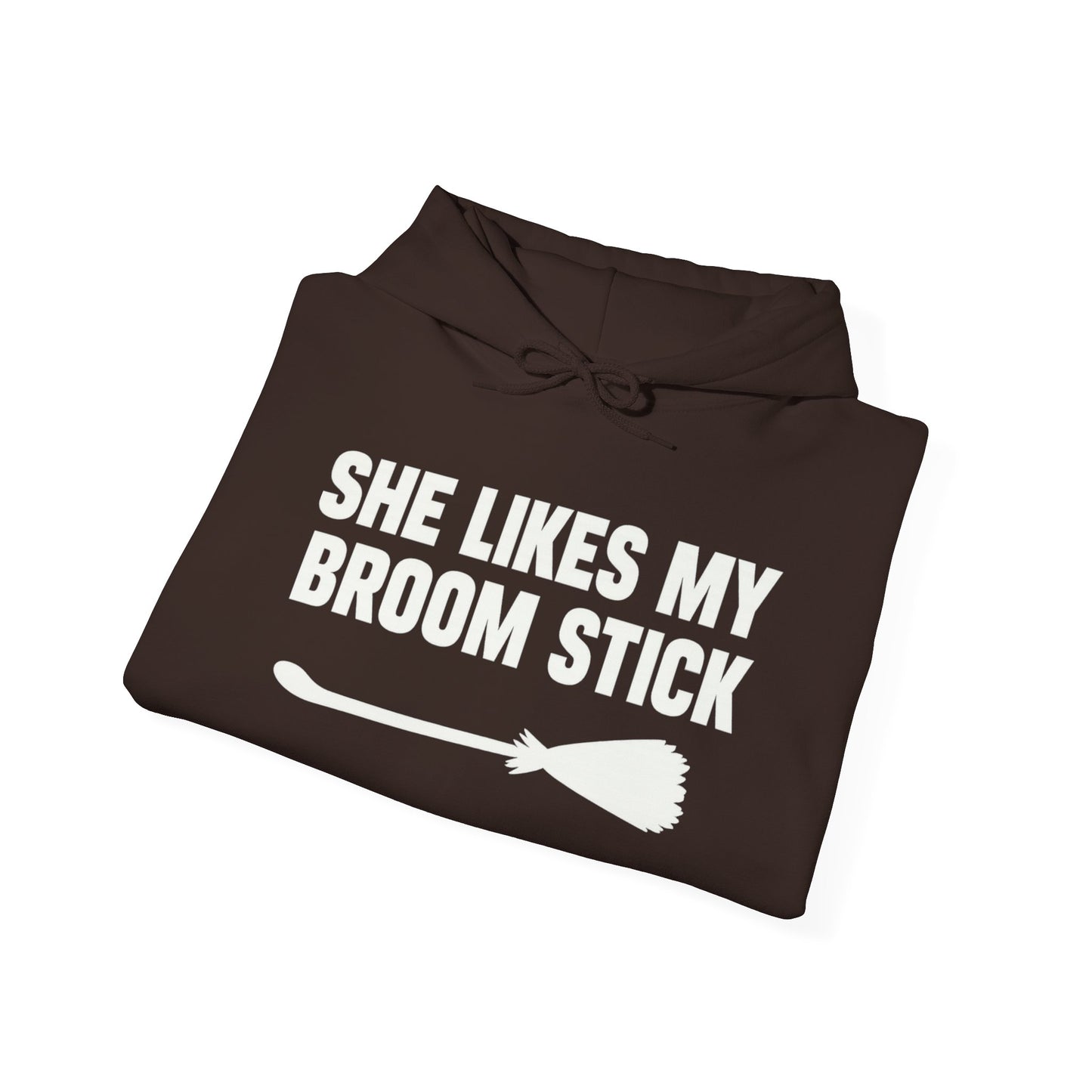 Funny Broomstick Sweatshirt for Witch Lovers, Halloween Hoodie, Unique Gift for Her, Cozy Unisex Sweater, Spooky Apparel