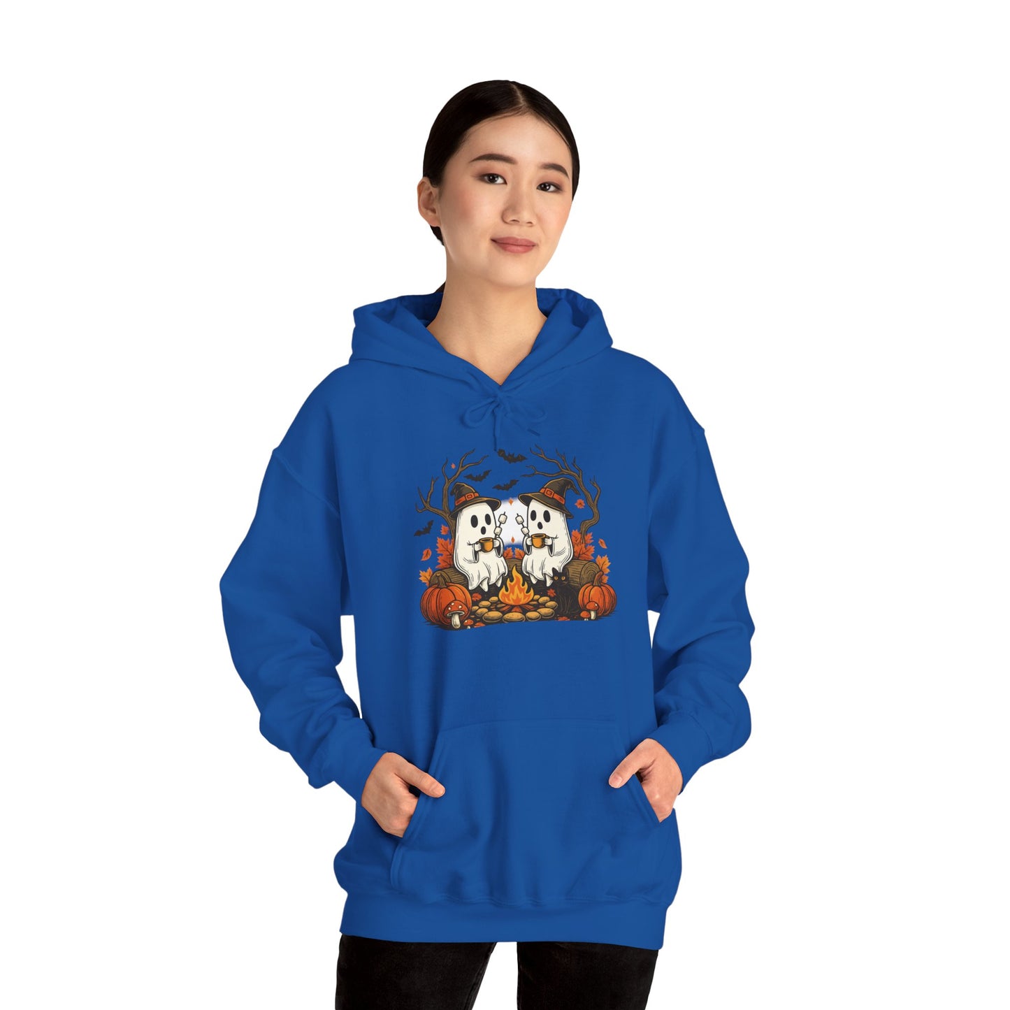 Cozy Halloween Hoodie, Unisex Hooded Hoodie, Fall Outfit, Pumpkin Patch Hoodie, Halloween Gift, Spooky Season Apparel