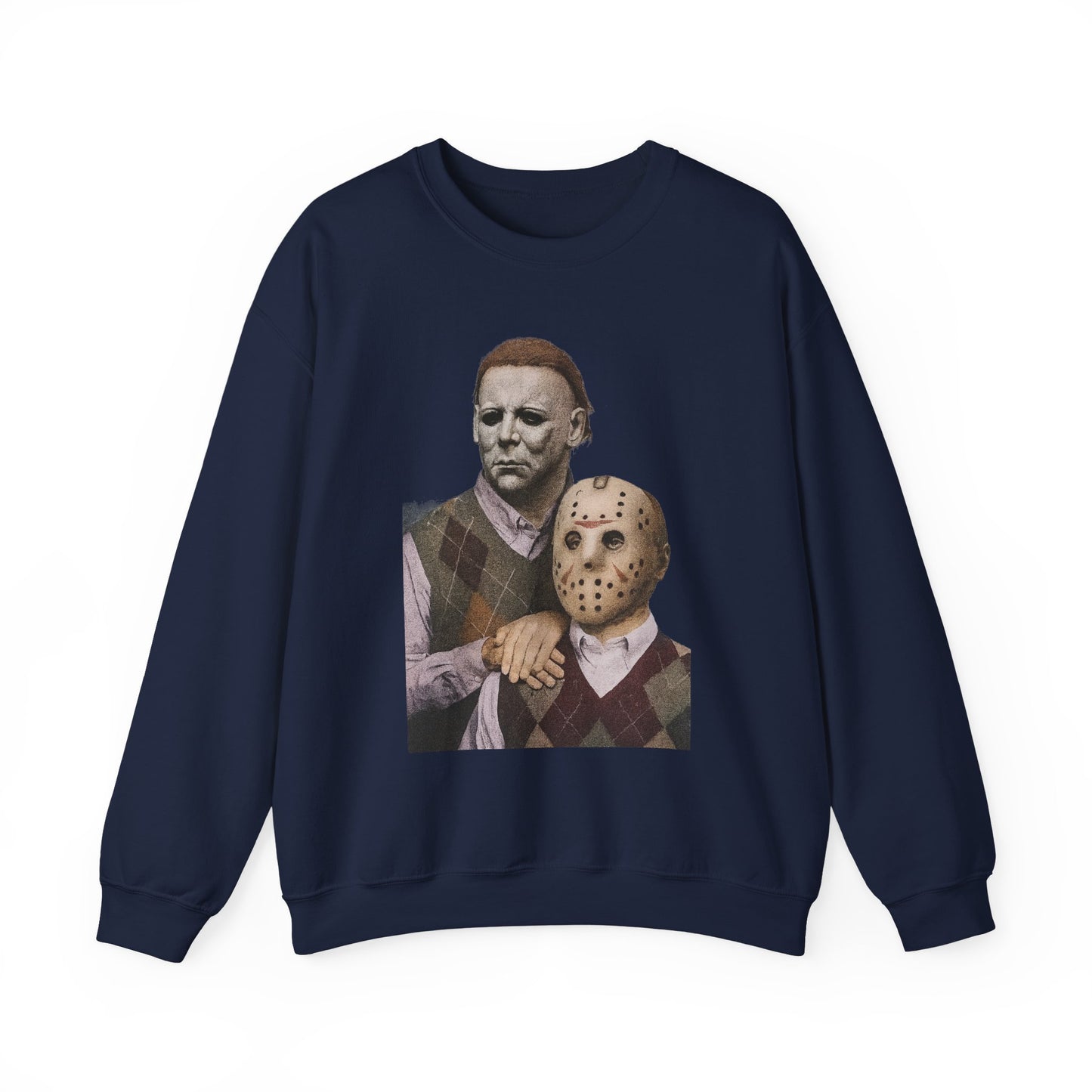 Horror Movie Sweatshirt: Scary Crewneck for Halloween, Cosplay, Horror Fans, Unisex Gift, Cozy Pullover