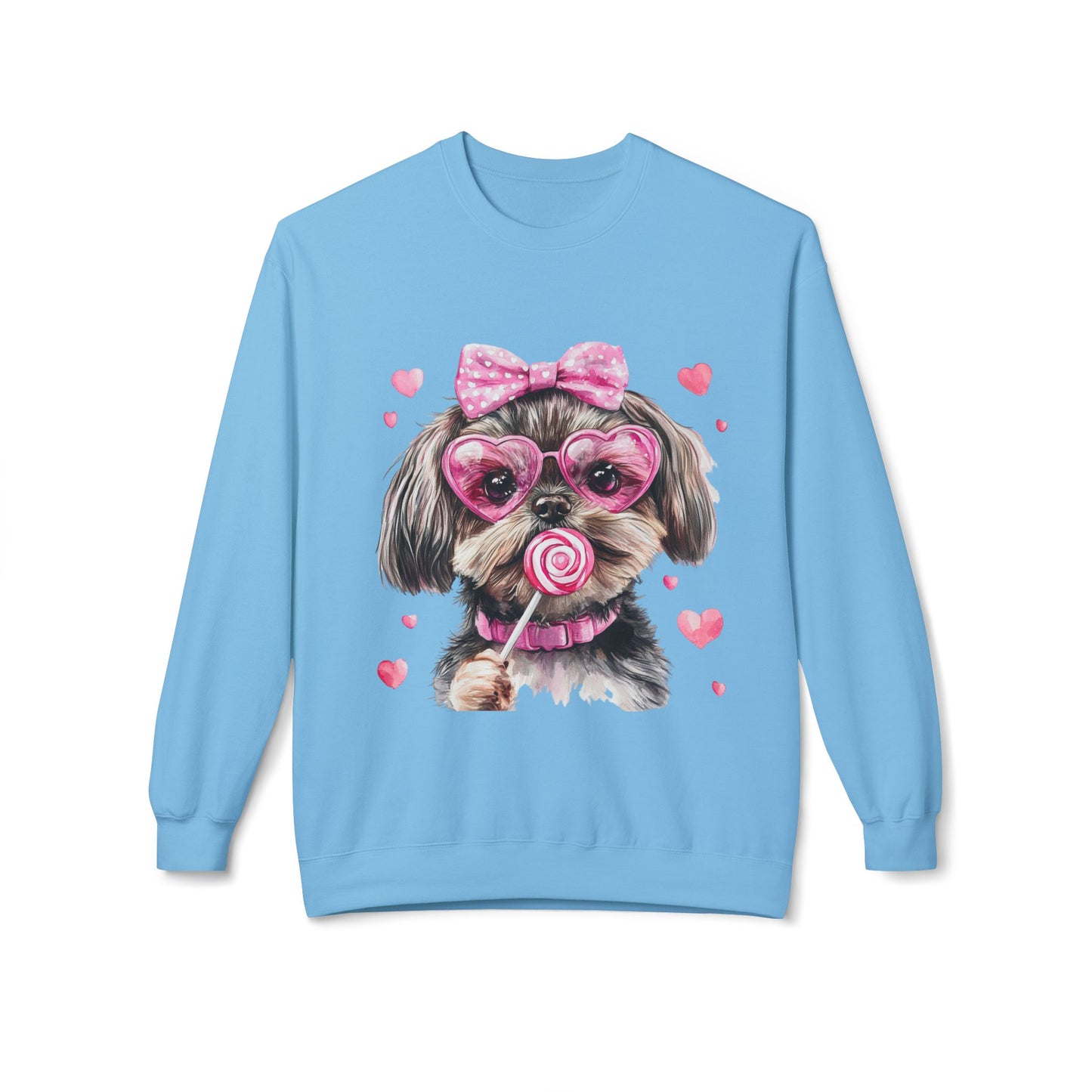 Valentines Unisex Midweight Softstyle Fleece Crewneck Sweatshirt