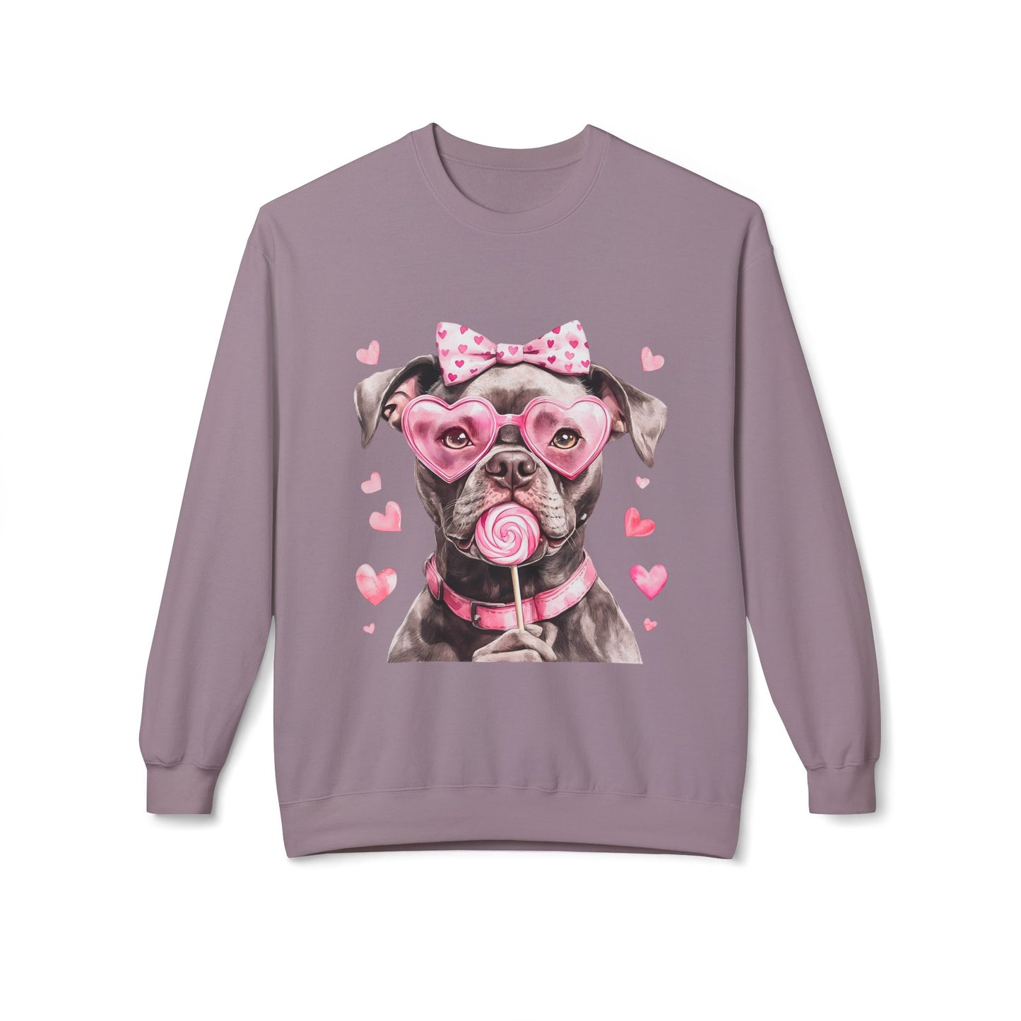 Valentines Unisex Midweight Softstyle Fleece Crewneck Sweatshirt