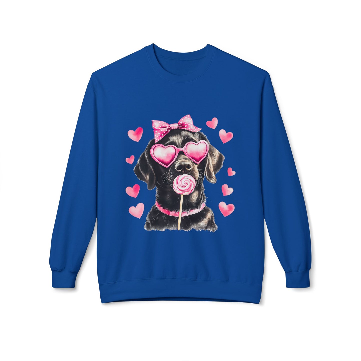 Valentines Unisex Midweight Softstyle Fleece Crewneck Sweatshirt