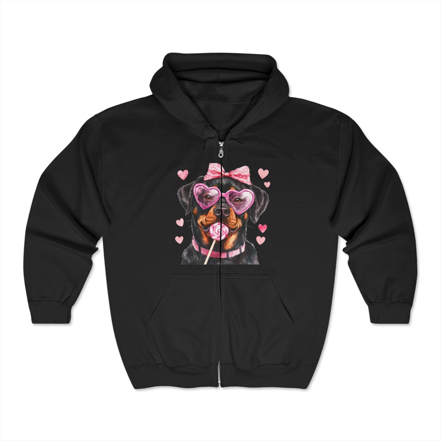 Valentines Unisex Heavy Blend™ Full Zip Hooded Sweatshirt