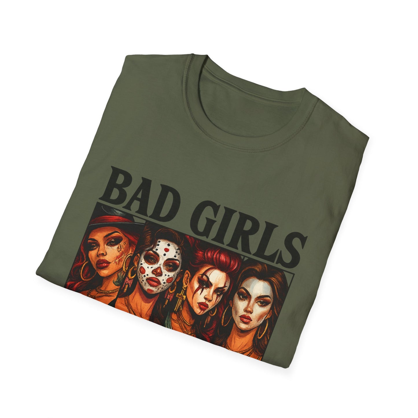 Bad Girls Have More Fun Unisex Softstyle T-Shirt, Trendy Tee, Fun Graphic Shirt, Gift for Women, Casual Wear, Party Outfit