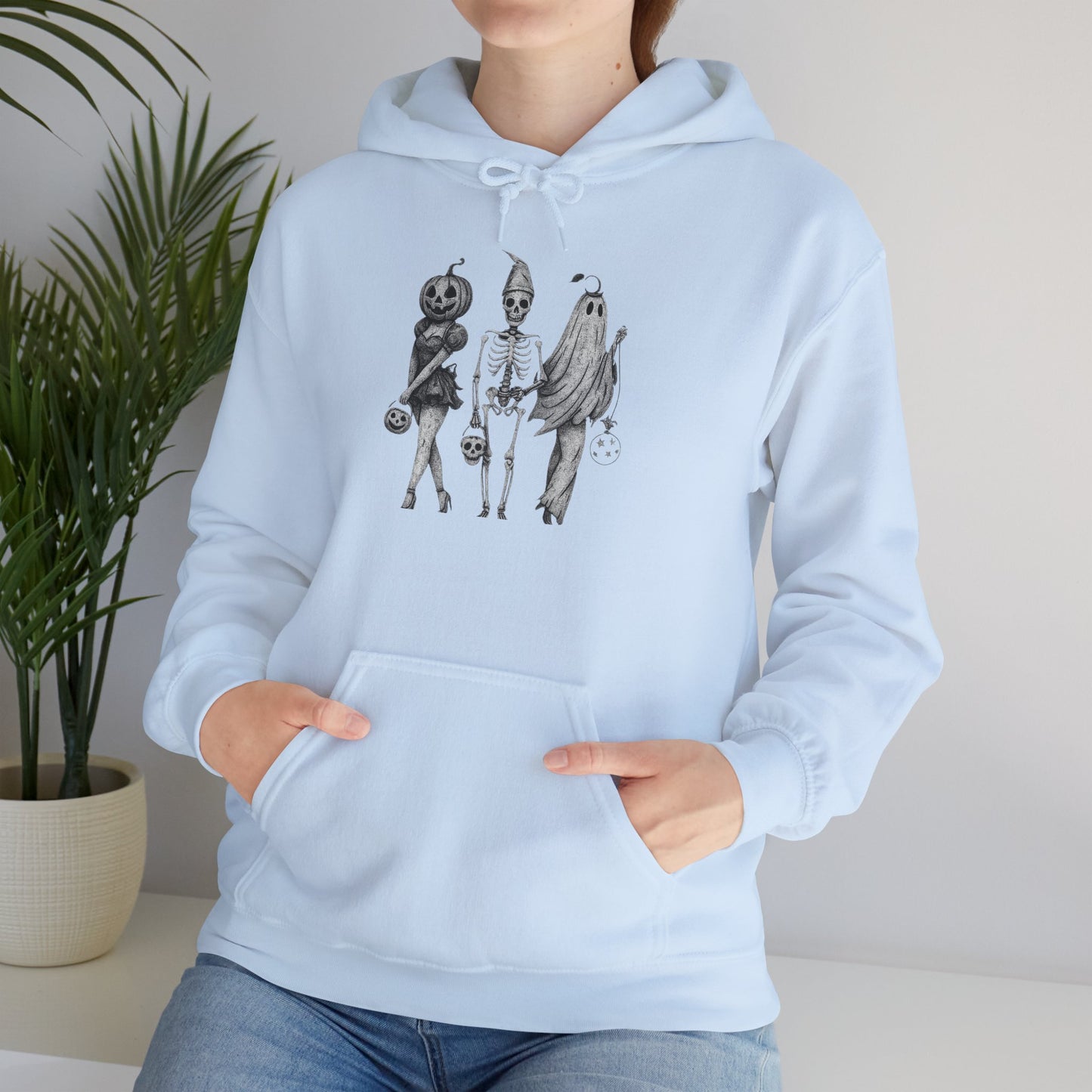 Unisex Halloween Themed Hoodie, Spooky Costume Hoodie, Fall Fashion, Cozy Hoodie, Gift for Halloween Lovers, Bonfire Night Top