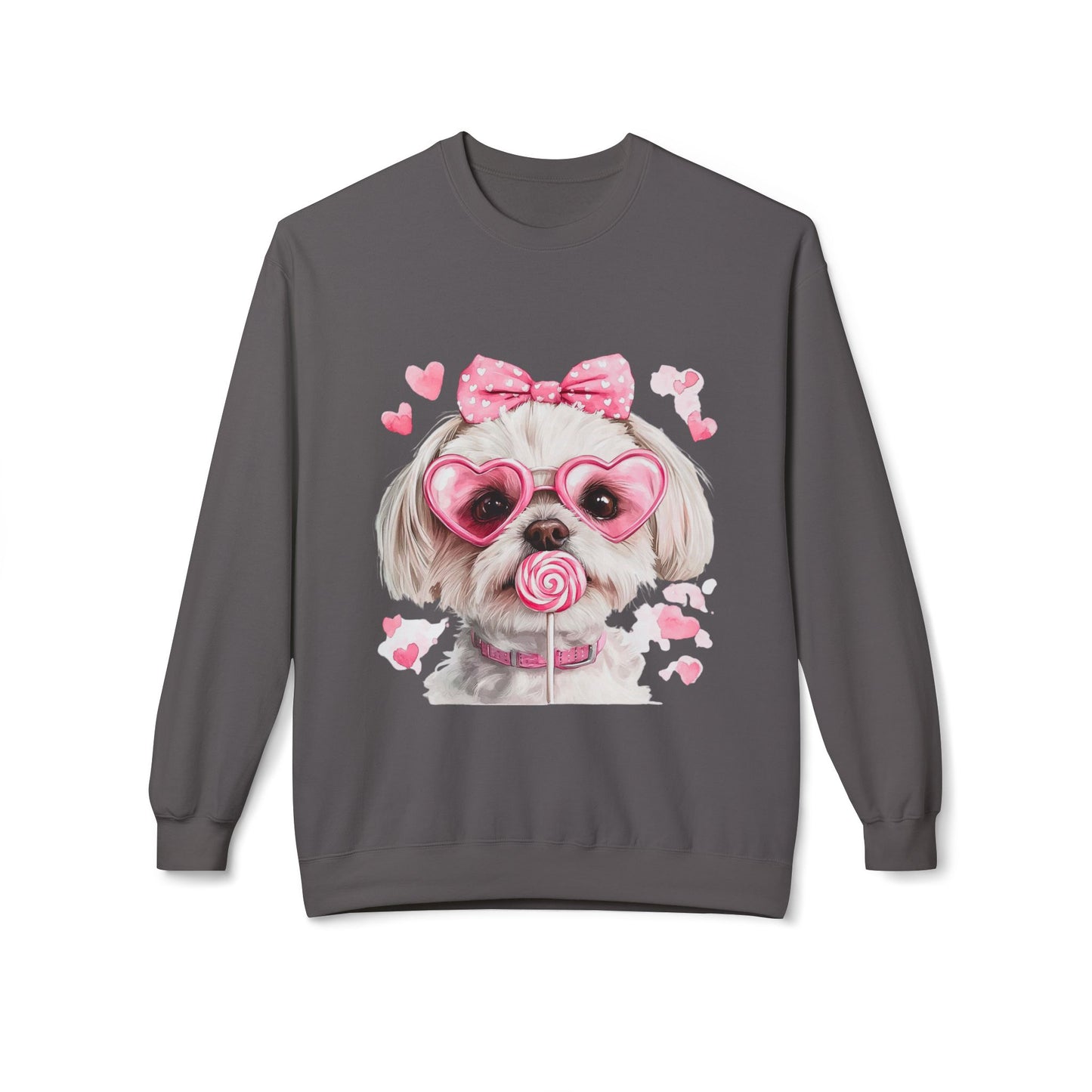 Valentines Unisex Midweight Softstyle Fleece Crewneck Sweatshirt
