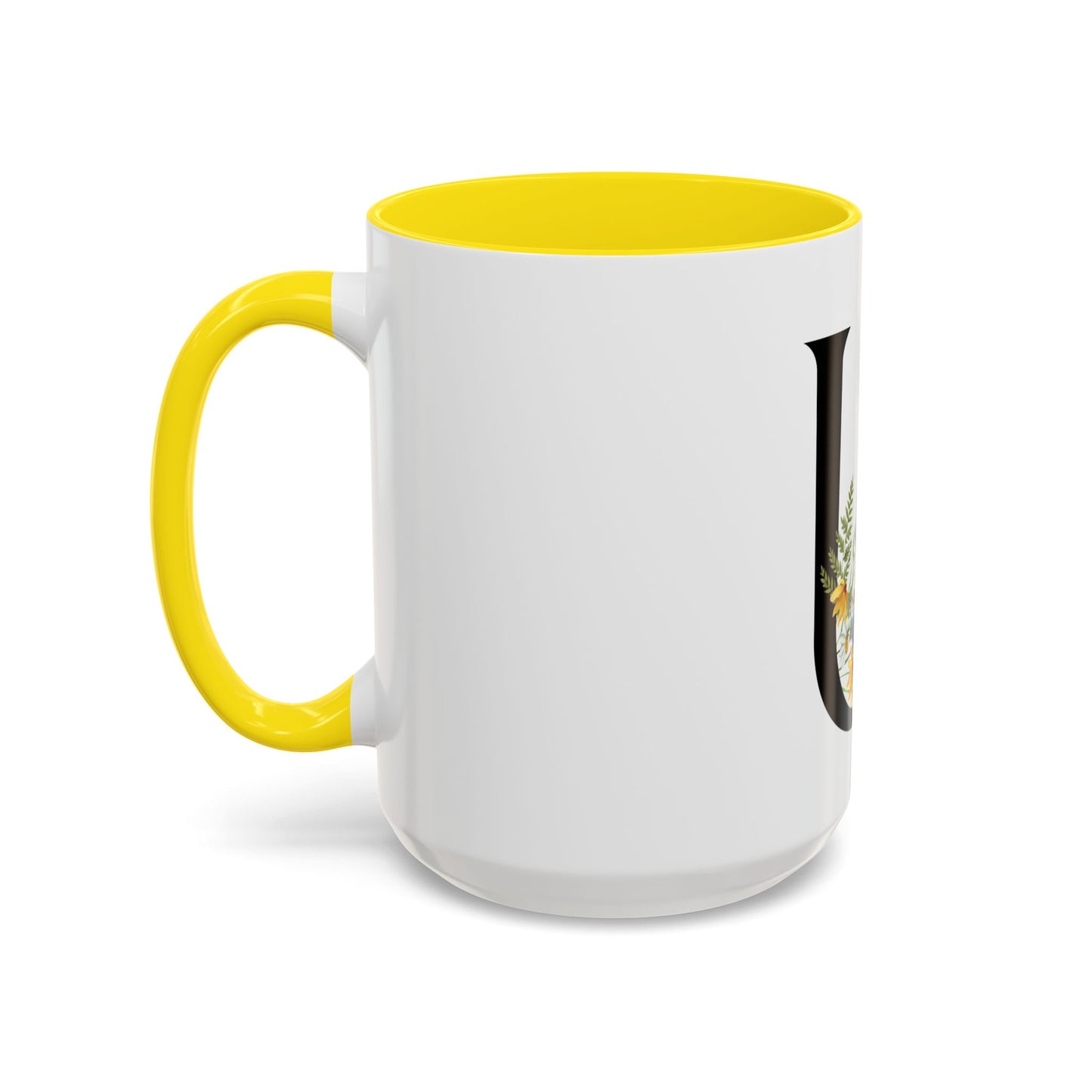 Alphabet Letter Accent Coffee Mug