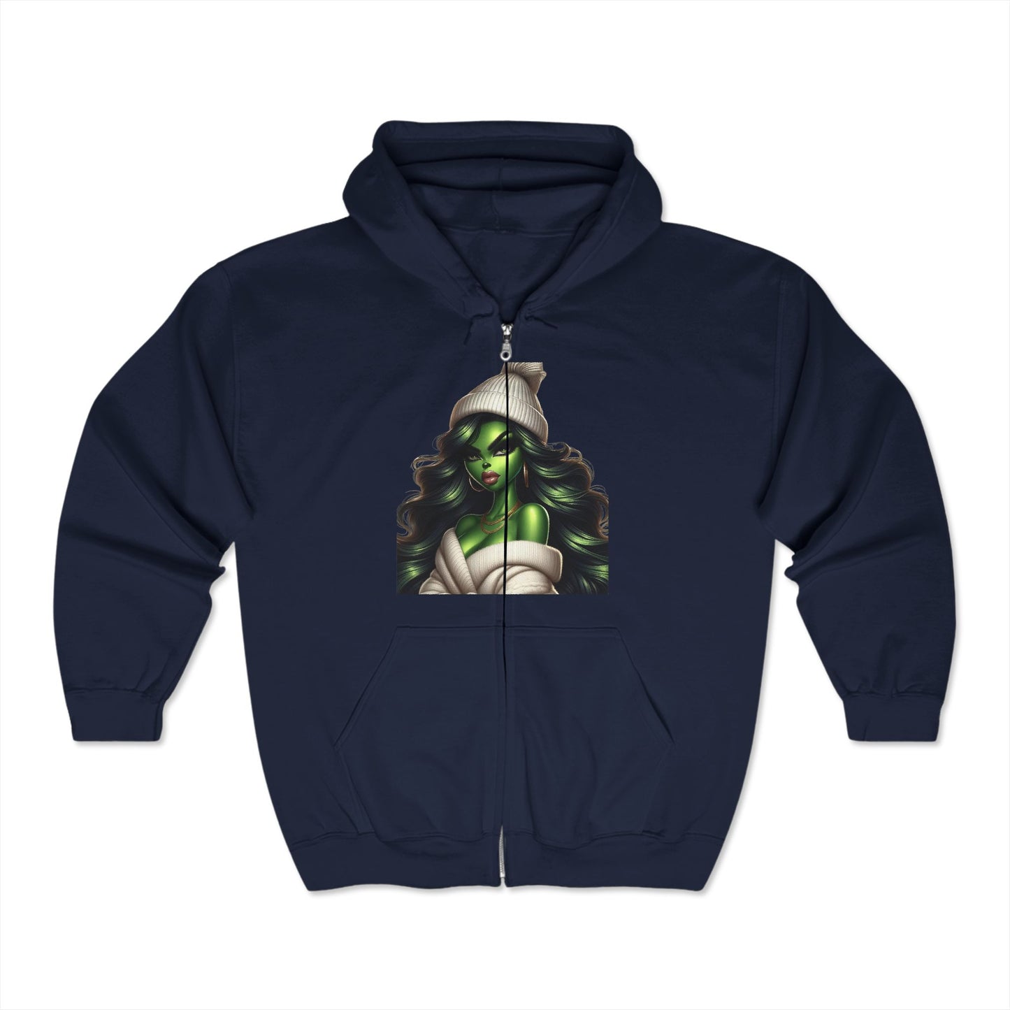 Christmas Unisex Heavy Blend™ Full Zip Hooded Sweatshirt