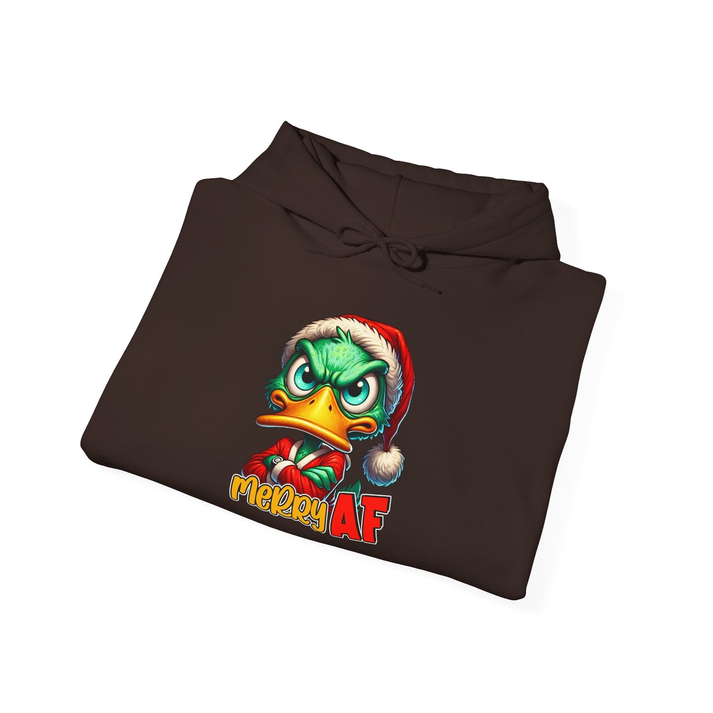 Festive Grinch Hoodie | Merry AF Gift for Christmas, Unisex Sweatshirt, Holiday Apparel, Cozy Sweatshirt, Grinch Lovers