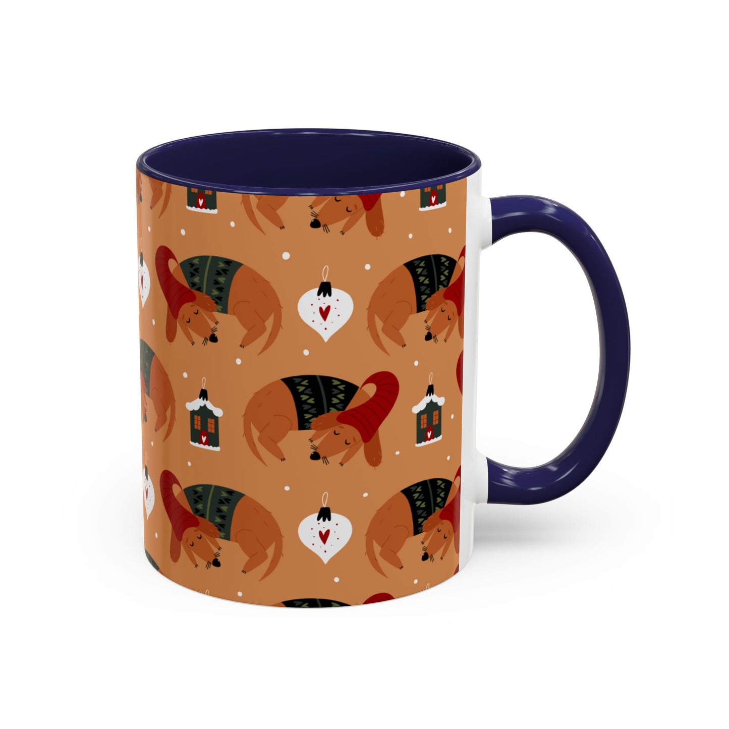 Christmas Accent Coffee Mug (11, 15oz)