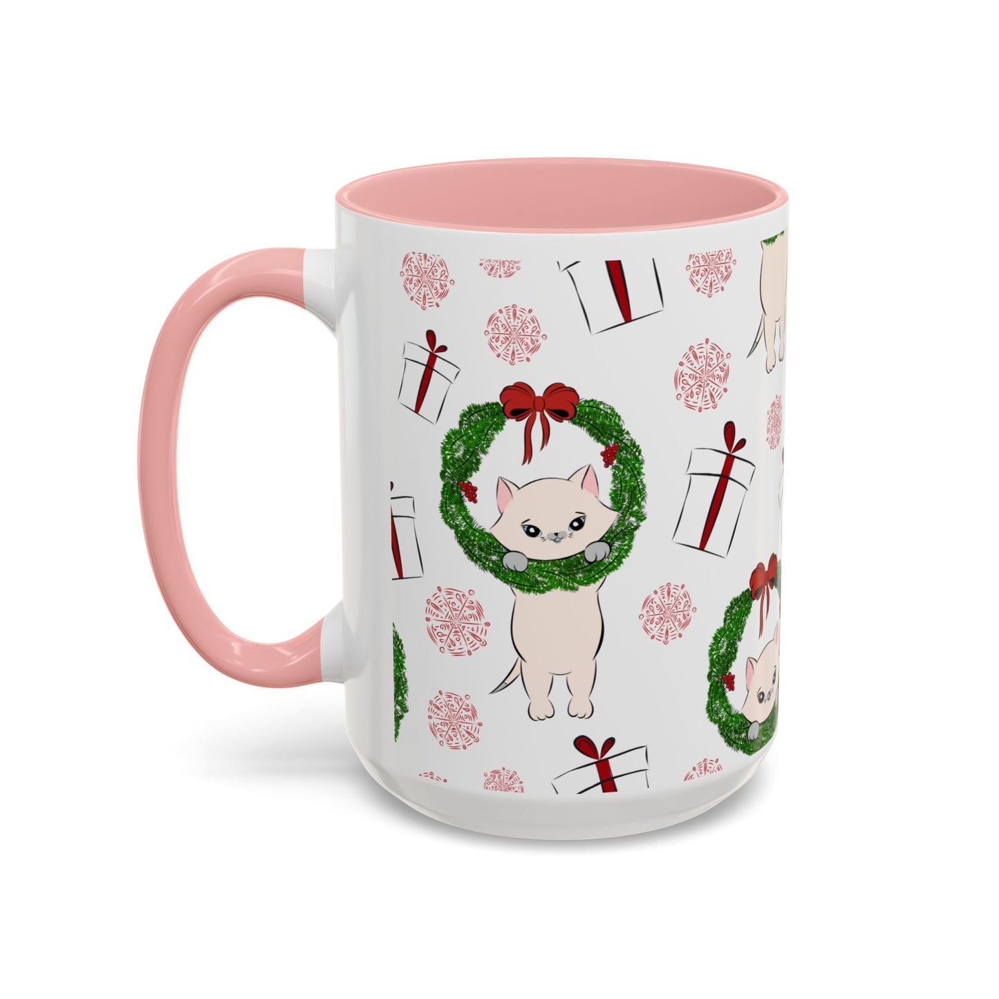 Christmas Accent Coffee Mug (11, 15oz)