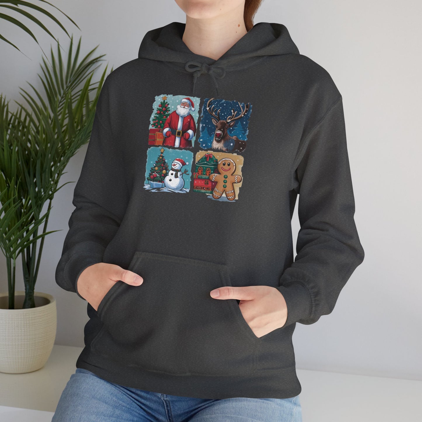 Festive Holiday Sweatshirt, Cozy Christmas Apparel, Unisex Hoodie, Winter Fashion, Gift Idea for New Year