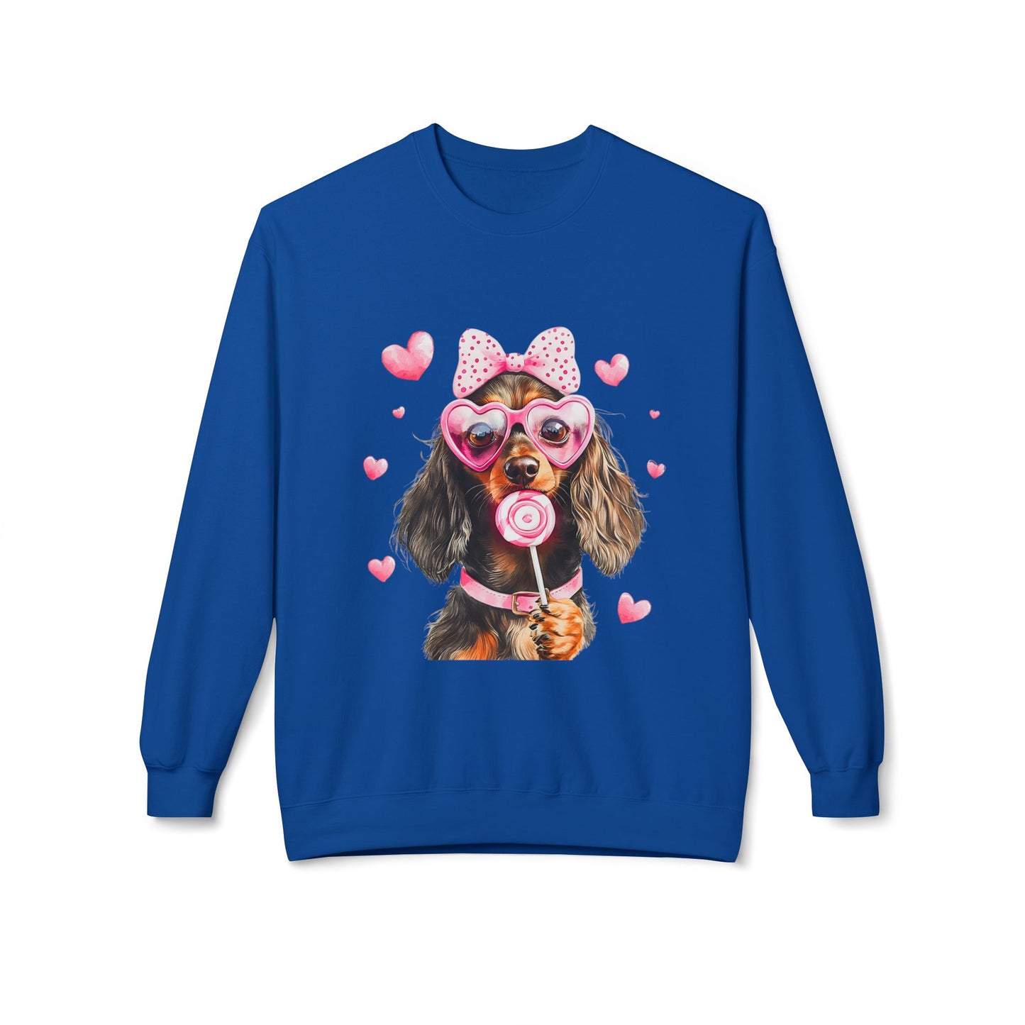 Valentines Unisex Midweight Softstyle Fleece Crewneck Sweatshirt