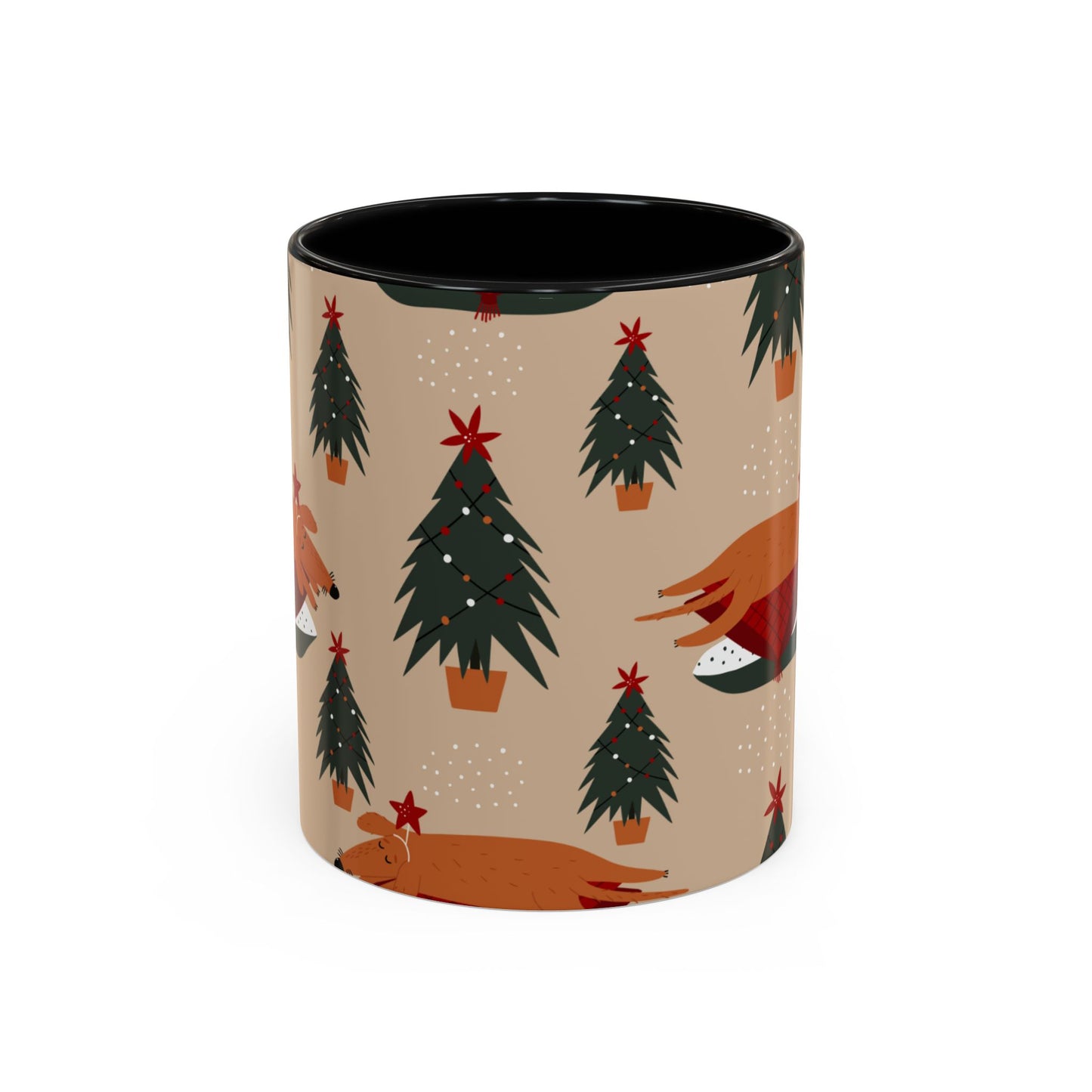 Christmas Accent Coffee Mug (11, 15oz)