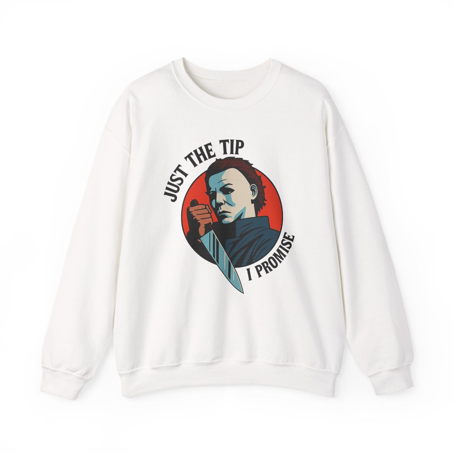 Spooky Humor Crewneck Sweatshirt | Funny Fall Fashion, Halloween Gift, Cozy Sweatshirt, Unisex Apparel, Casual Wear