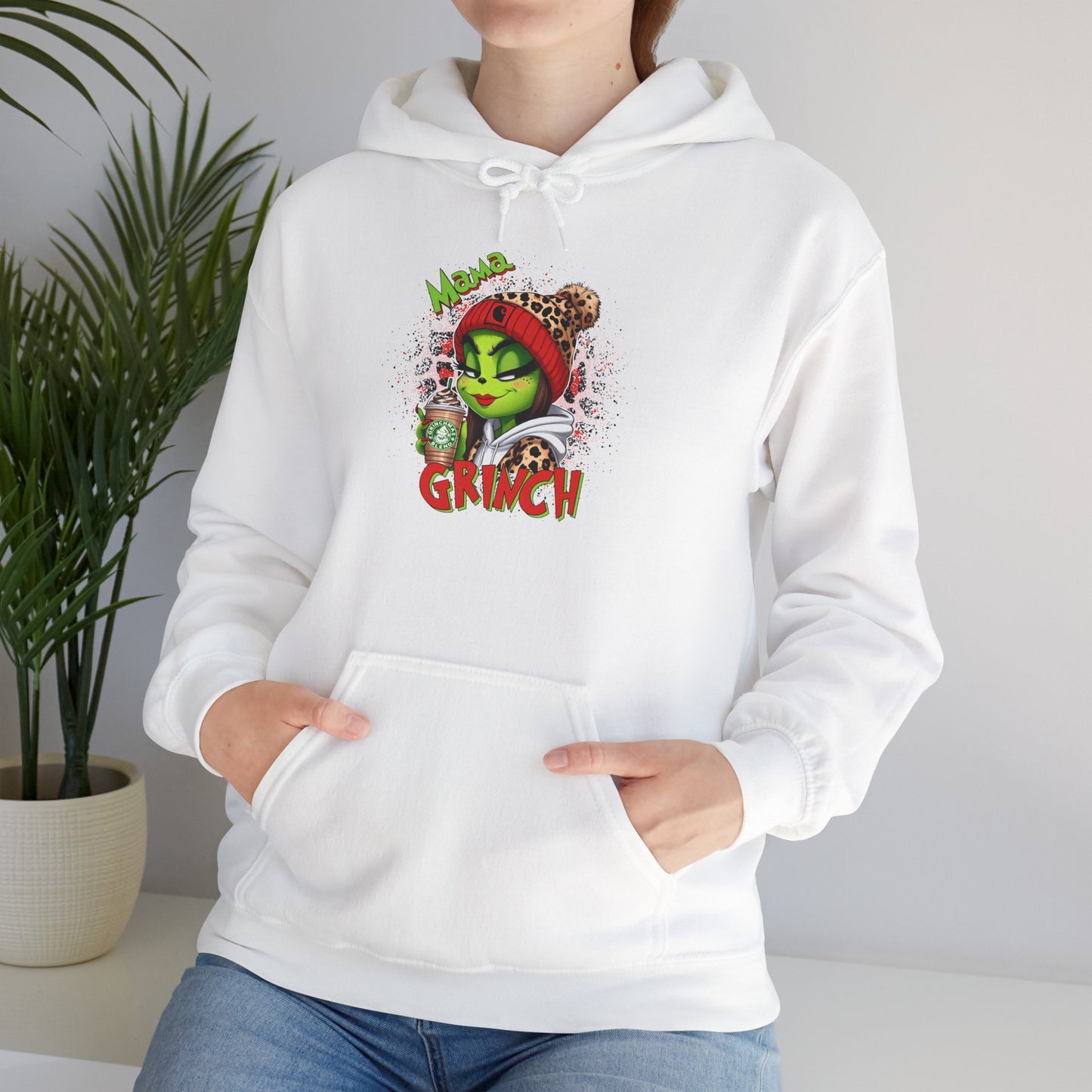 Grinch Holiday Hoodie, Unisex Sweatshirt for Christmas, Cozy Gift for Grinch Lovers, Festive Sweatshirt, Cute Winter Apparel