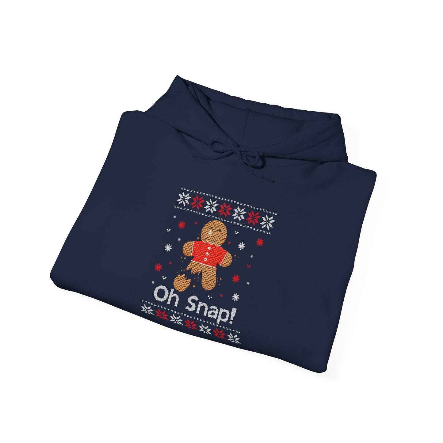 Funny Gingerbread Man Hoodie, Cozy Holiday Hoodie, Christmas Gift, Comfortable Winter Wear, Unisex Seasonal Apparel