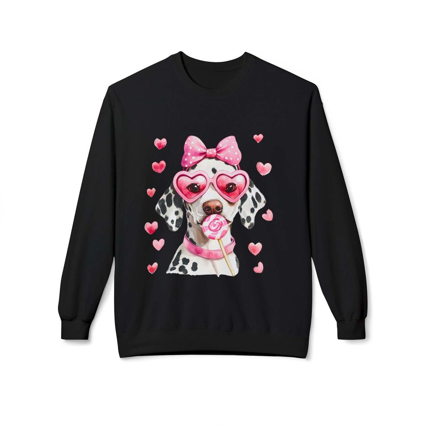 Valentines Unisex Midweight Softstyle Fleece Crewneck Sweatshirt