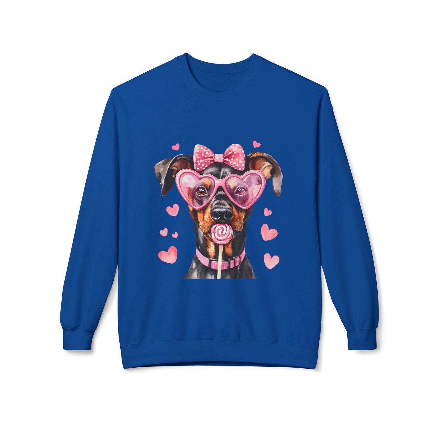 Valentines Unisex Midweight Softstyle Fleece Crewneck Sweatshirt