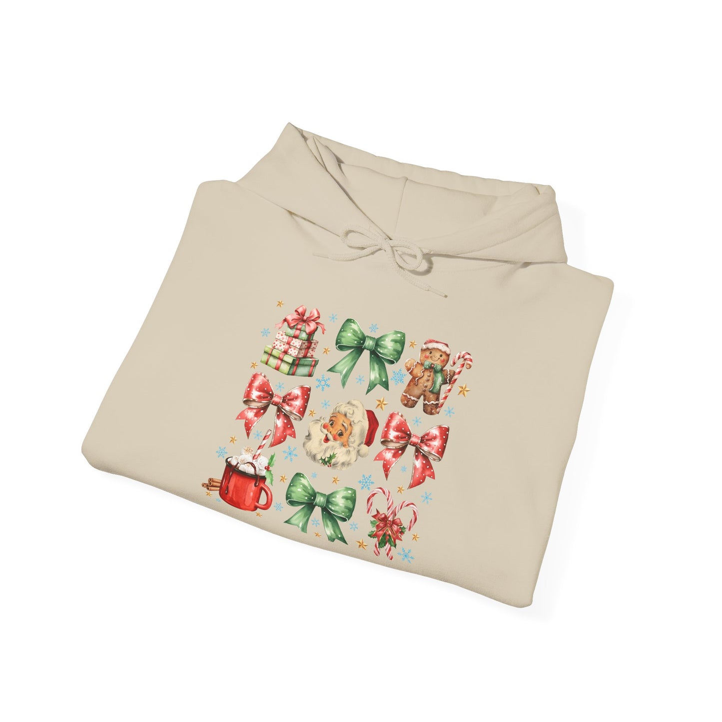 Festive Holiday Hoodie: Cozy Christmas Sweatshirt, Unisex Gift, Winter Apparel, Holiday Cheer, Seasonal Fashion, Christmas Sweatshirt
