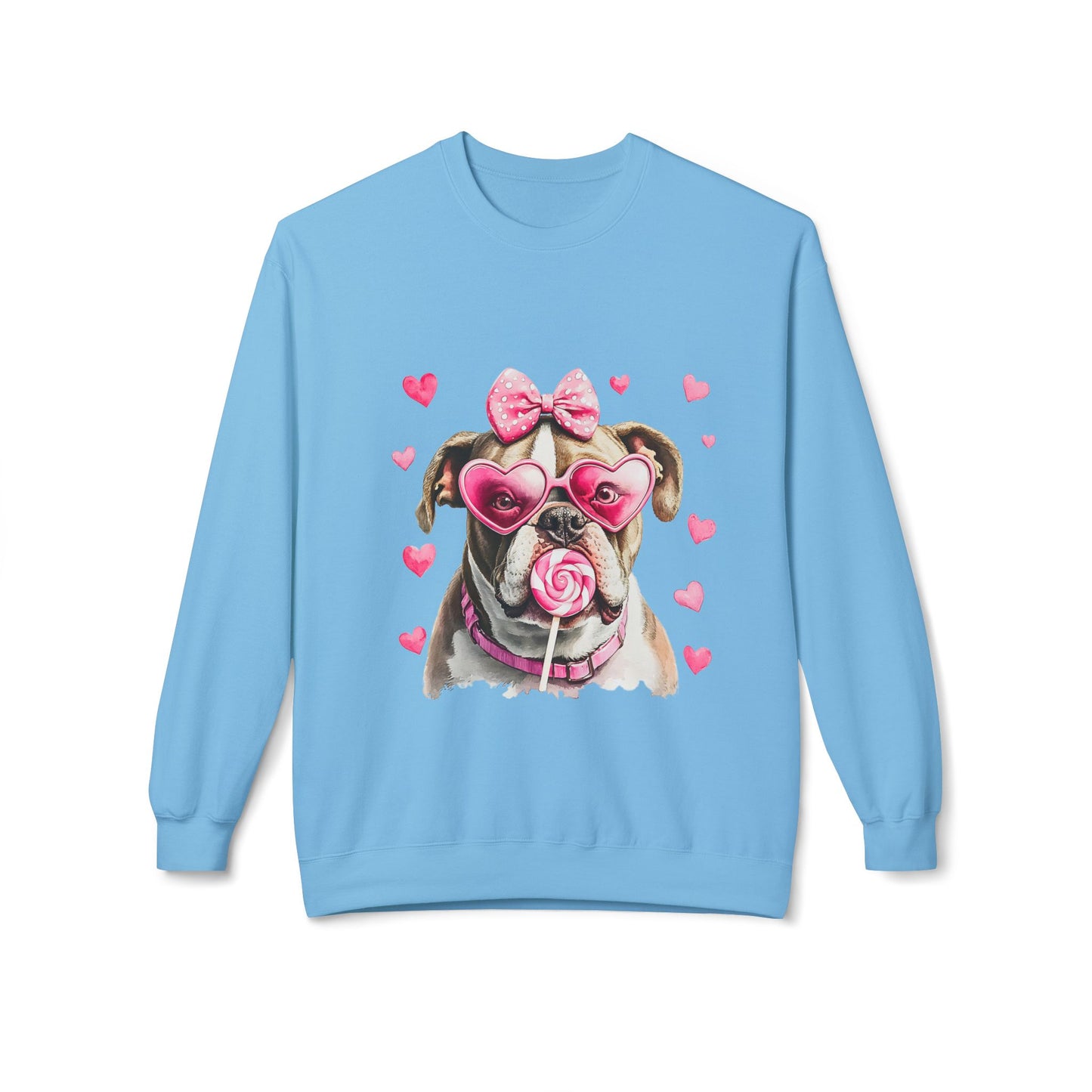 Valentines Unisex Midweight Softstyle Fleece Crewneck Sweatshirt
