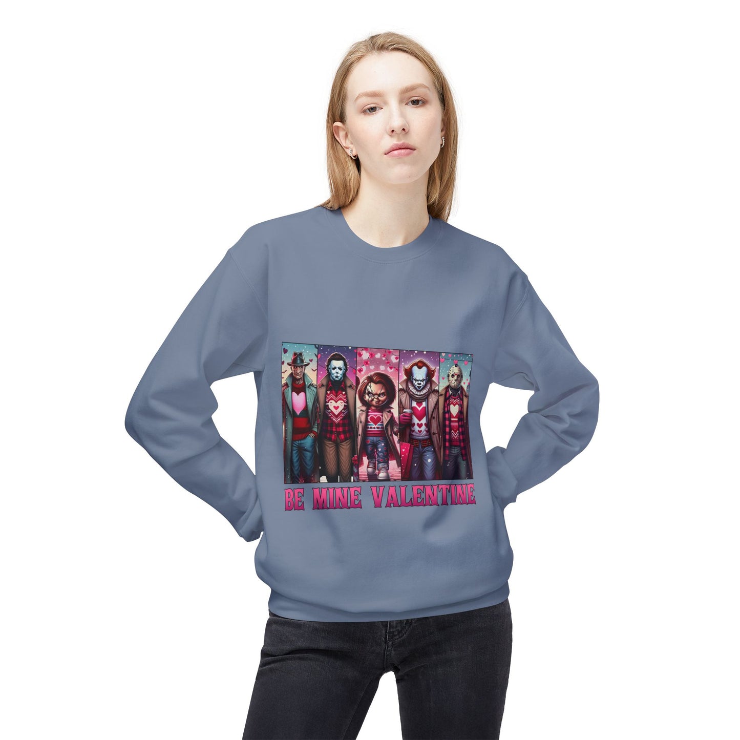 Valentines Unisex Midweight Softstyle Fleece Crewneck Sweatshirt