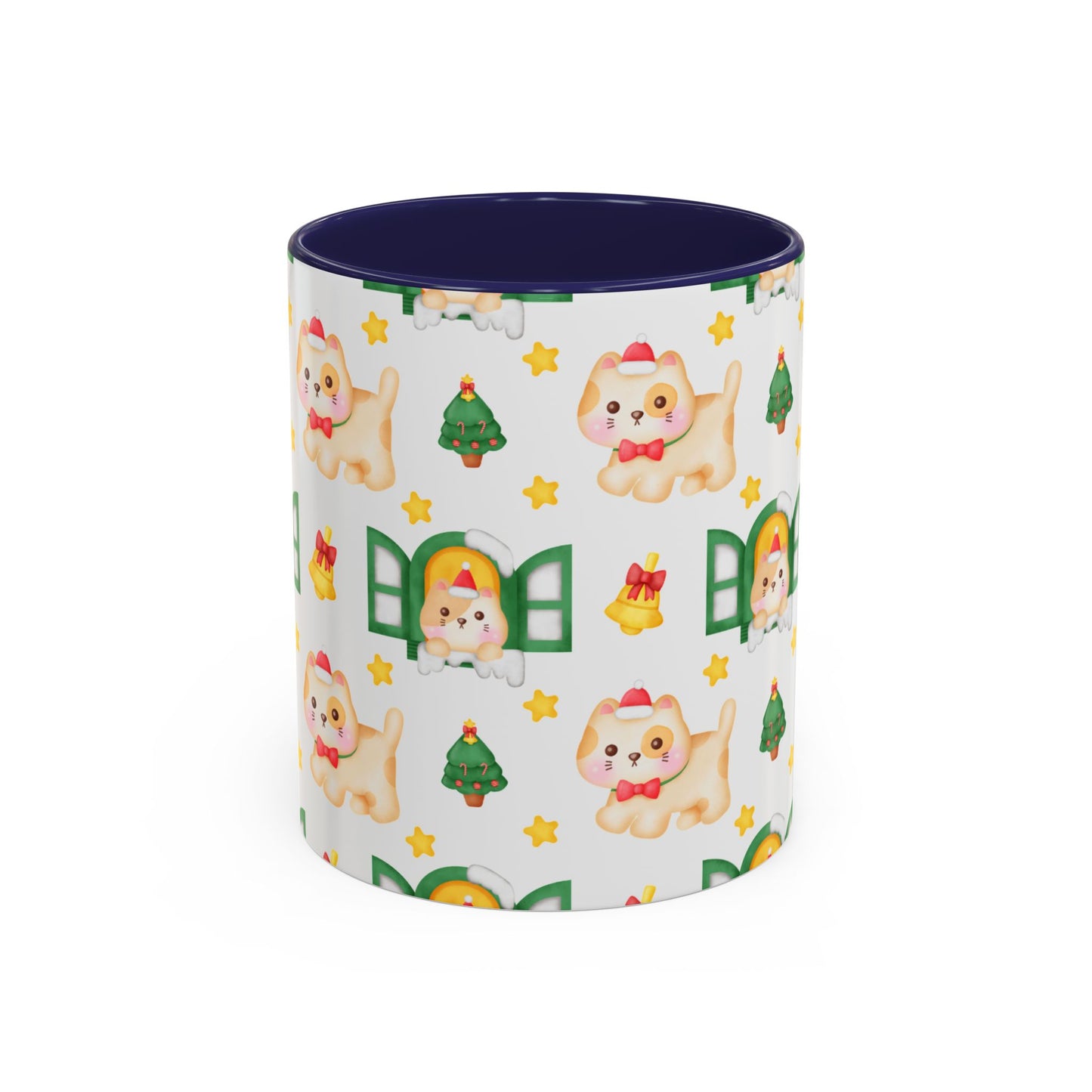 Christmas Accent Coffee Mug (11, 15oz)