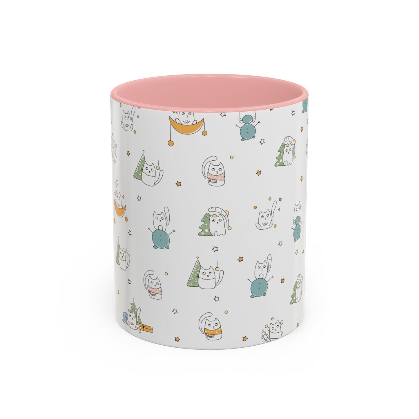 Christmas Accent Coffee Mug (11, 15oz)