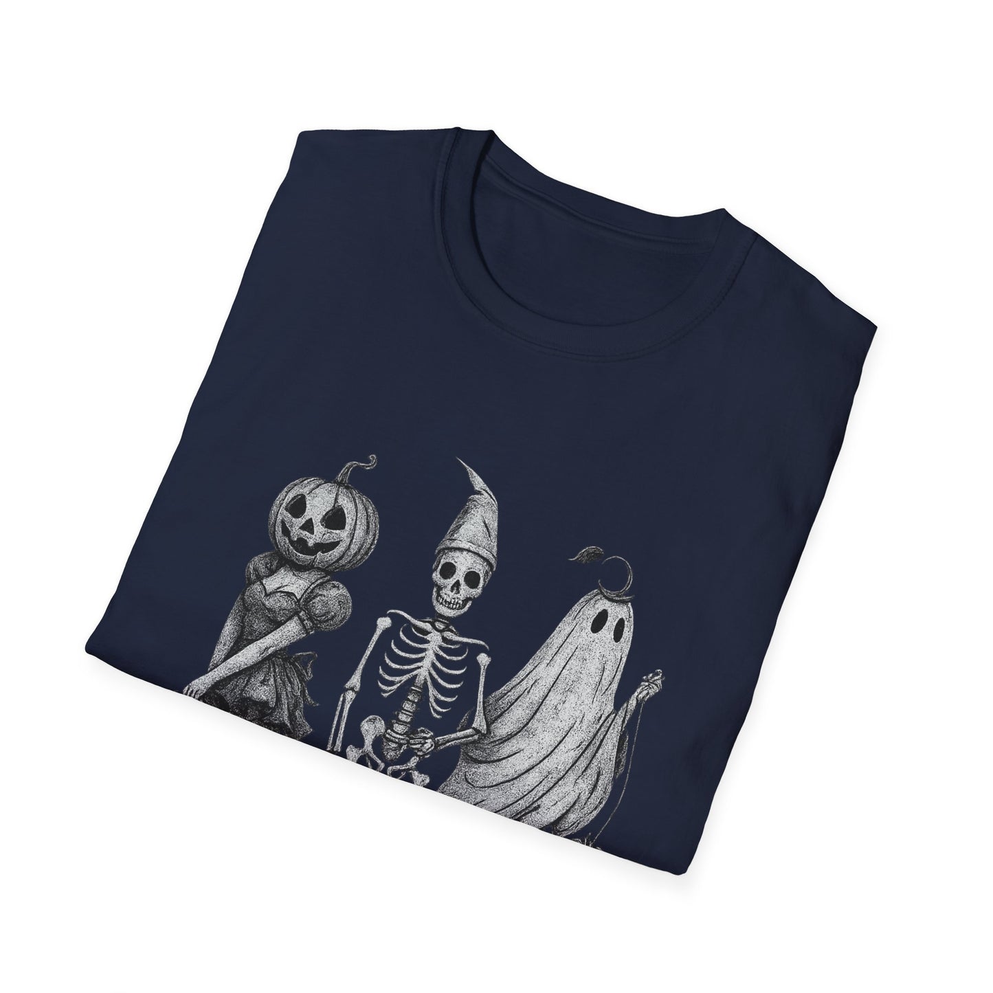 Halloween Graphic Tee, Unisex Softstyle T-Shirt, Spooky Season Shirt, Fall Fashion, Halloween Costume Top