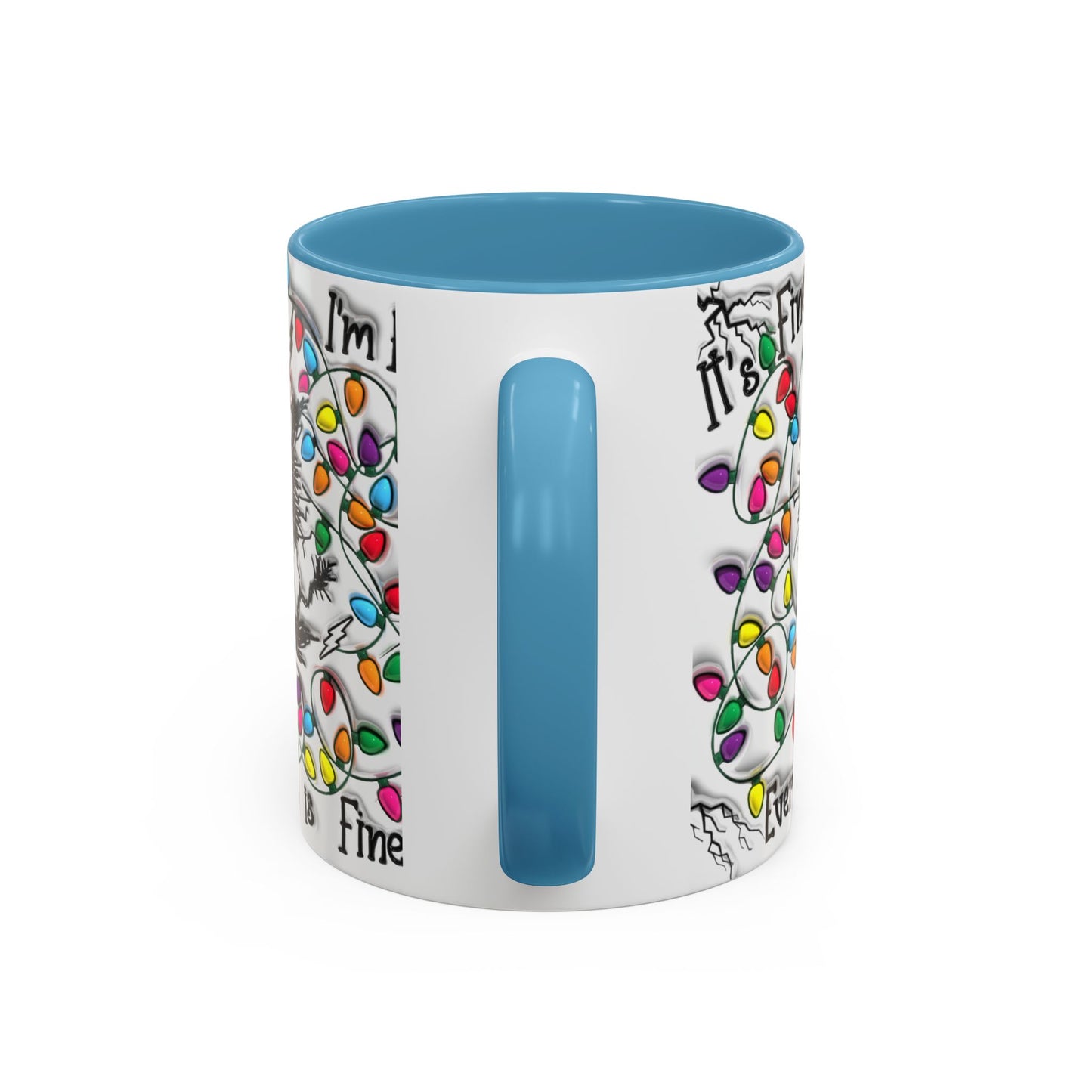 Christmas Accent Coffee Mug (11, 15oz)