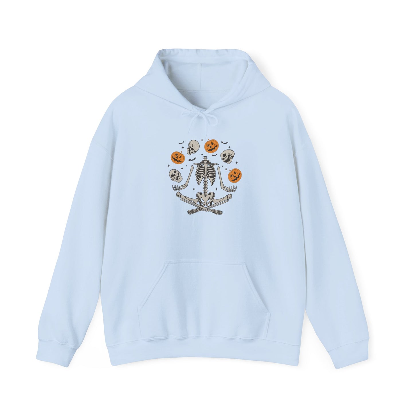 Cozy Skeleton Cookie Hoodie - Spooky Fashion, Halloween Hoodie Fall Apparel, Unisex Hoodie, Gift for Him & Her