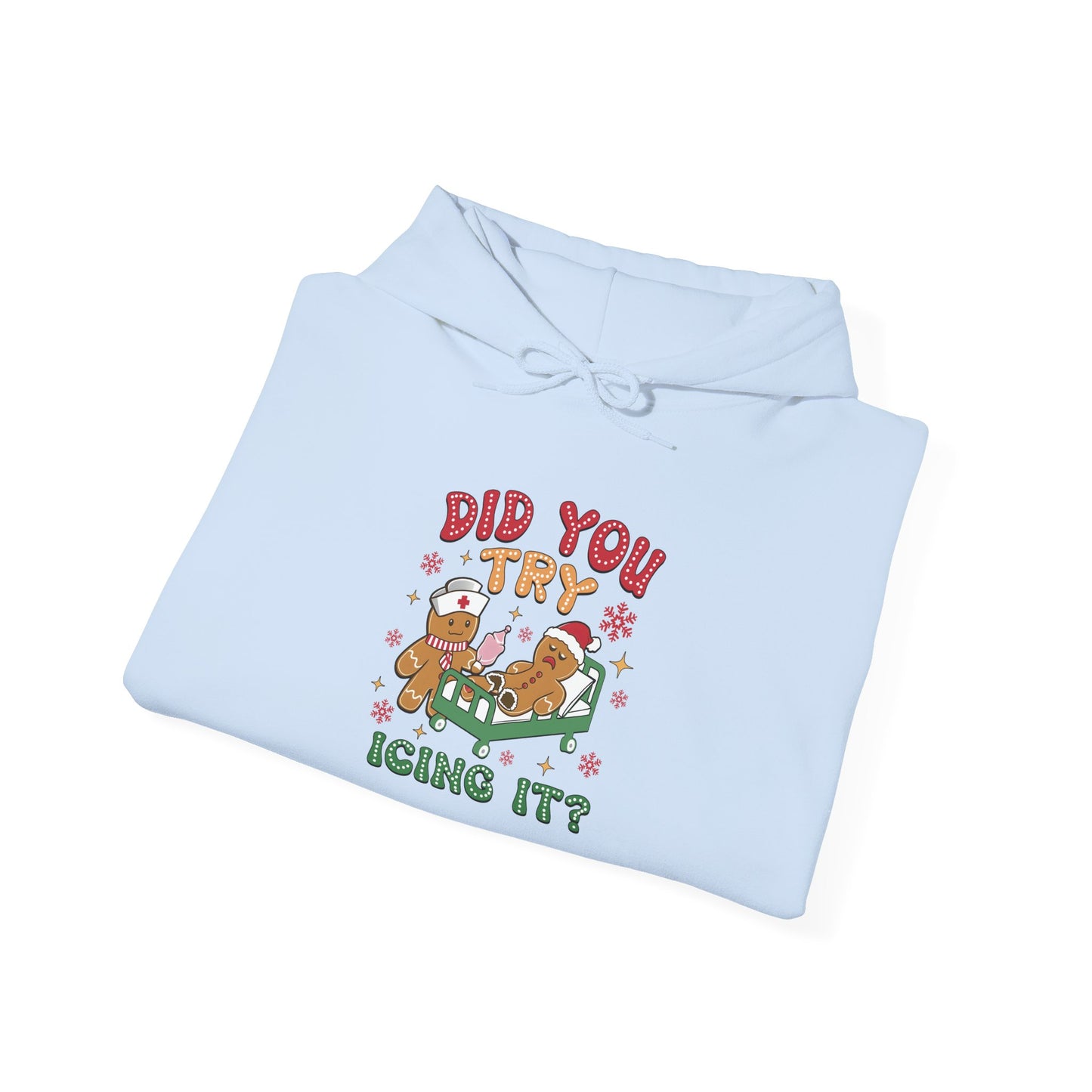 Funny Holiday Sweatshirt, Unisex Hoodie, Christmas Gift, Cozy Winter Apparel, Cute Sweatshirt for Friends, Comfortable Lounge Wear