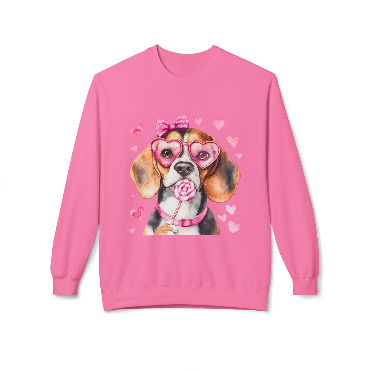Valentines Unisex Midweight Softstyle Fleece Crewneck Sweatshirt