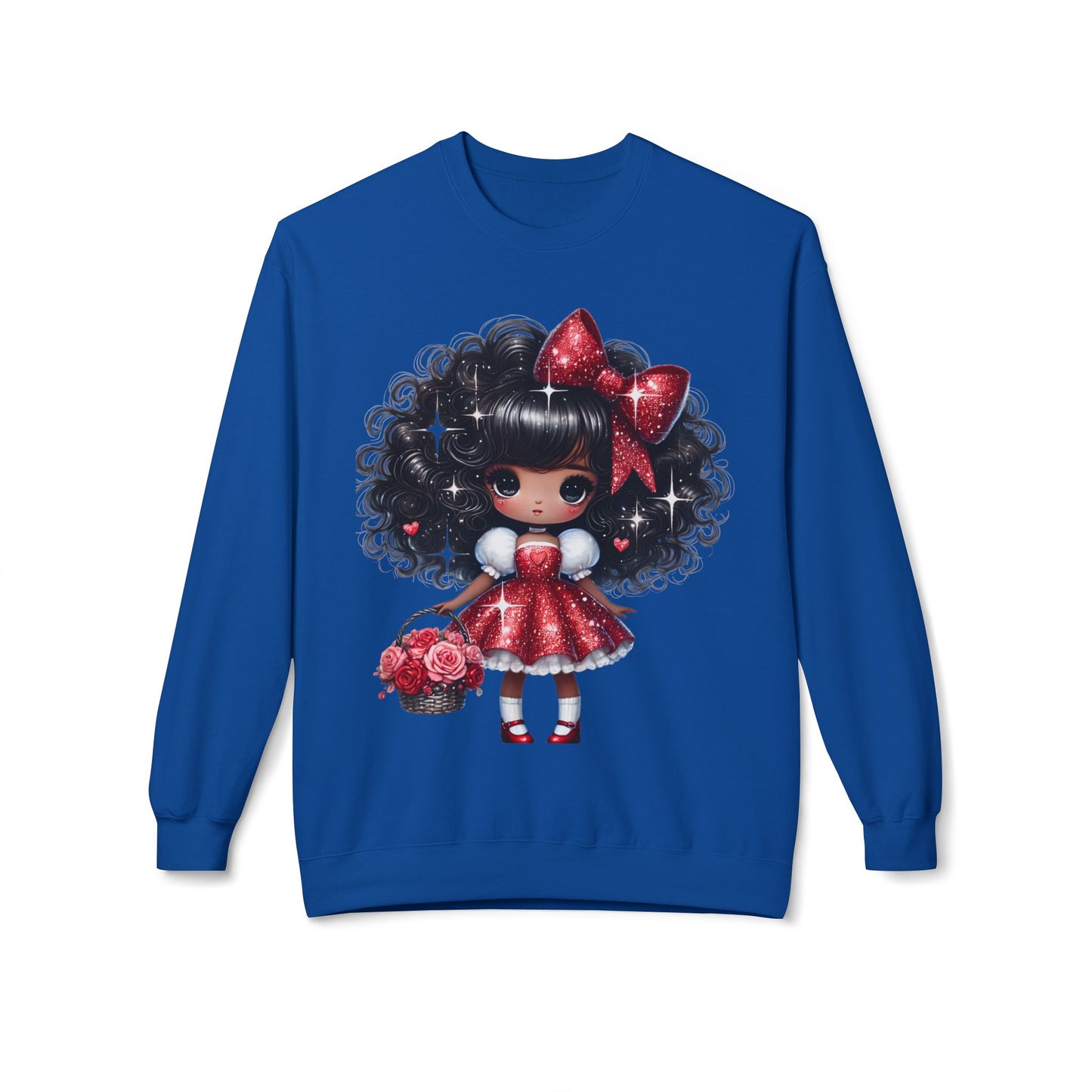 Valentines Unisex Midweight Softstyle Fleece Crewneck Sweatshirt
