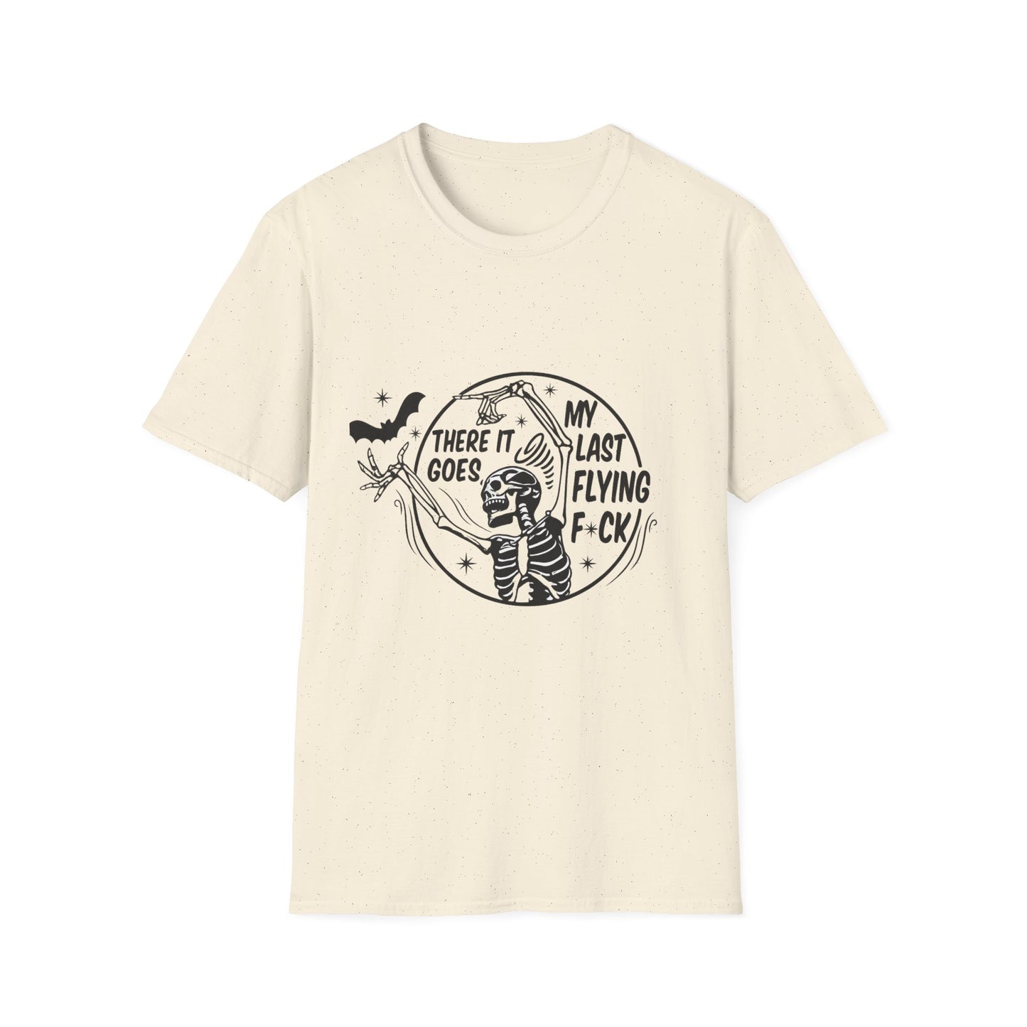 Funny Graphic Tee, There It Goes My Last Flying F*ck Shirt, Casual Wear, Gift for Friends, Relaxed Style, Humor Apparel