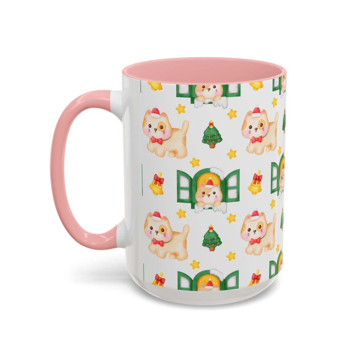 Christmas Accent Coffee Mug (11, 15oz)