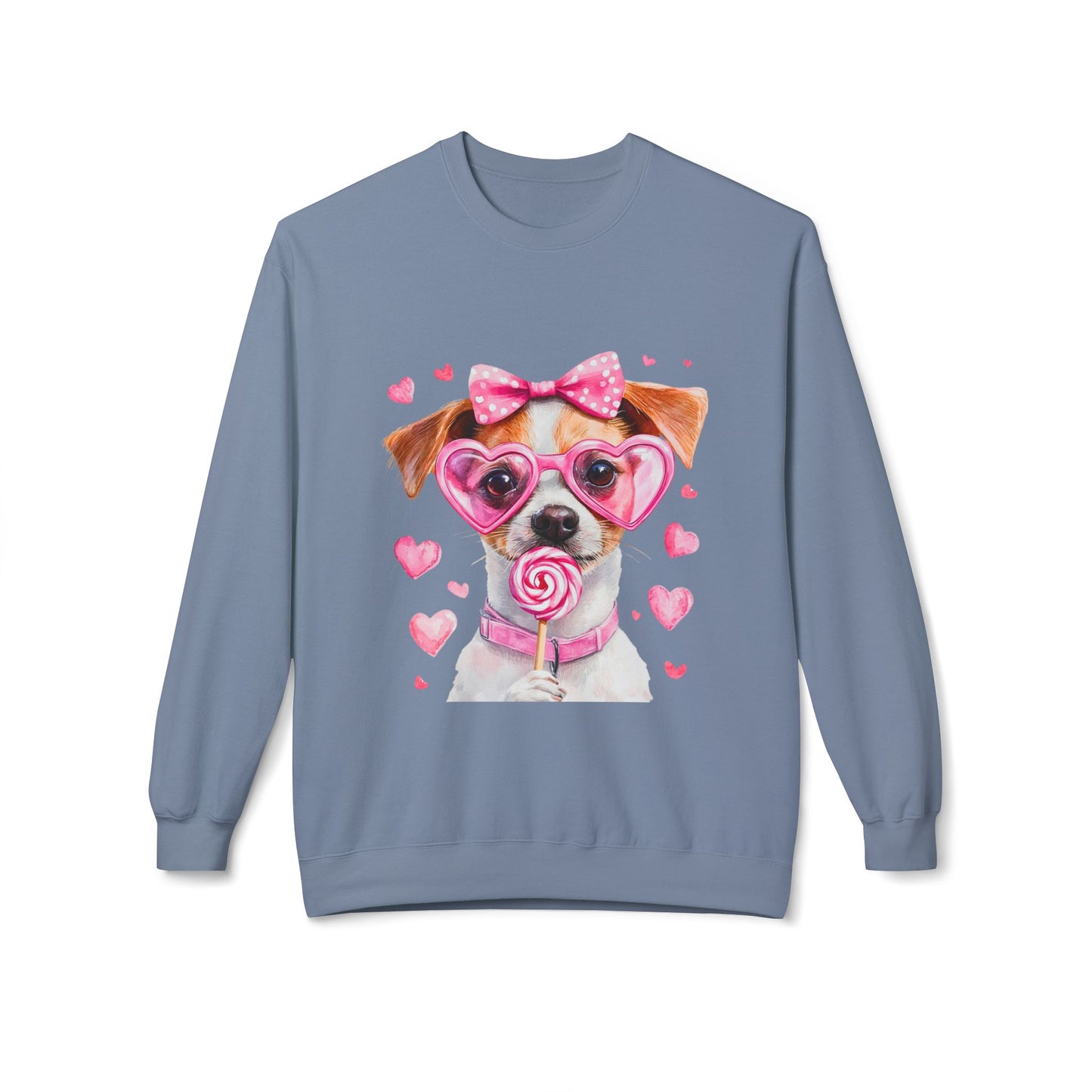 Valentines Unisex Midweight Softstyle Fleece Crewneck Sweatshirt