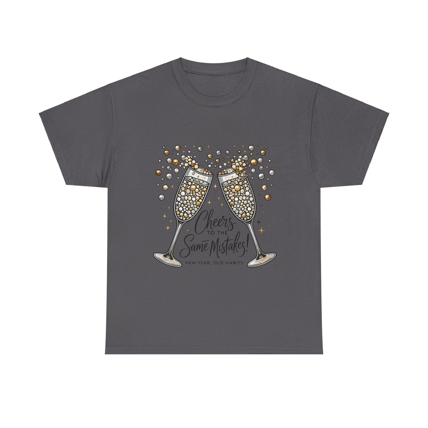New Year Unisex Heavy Cotton Tee
