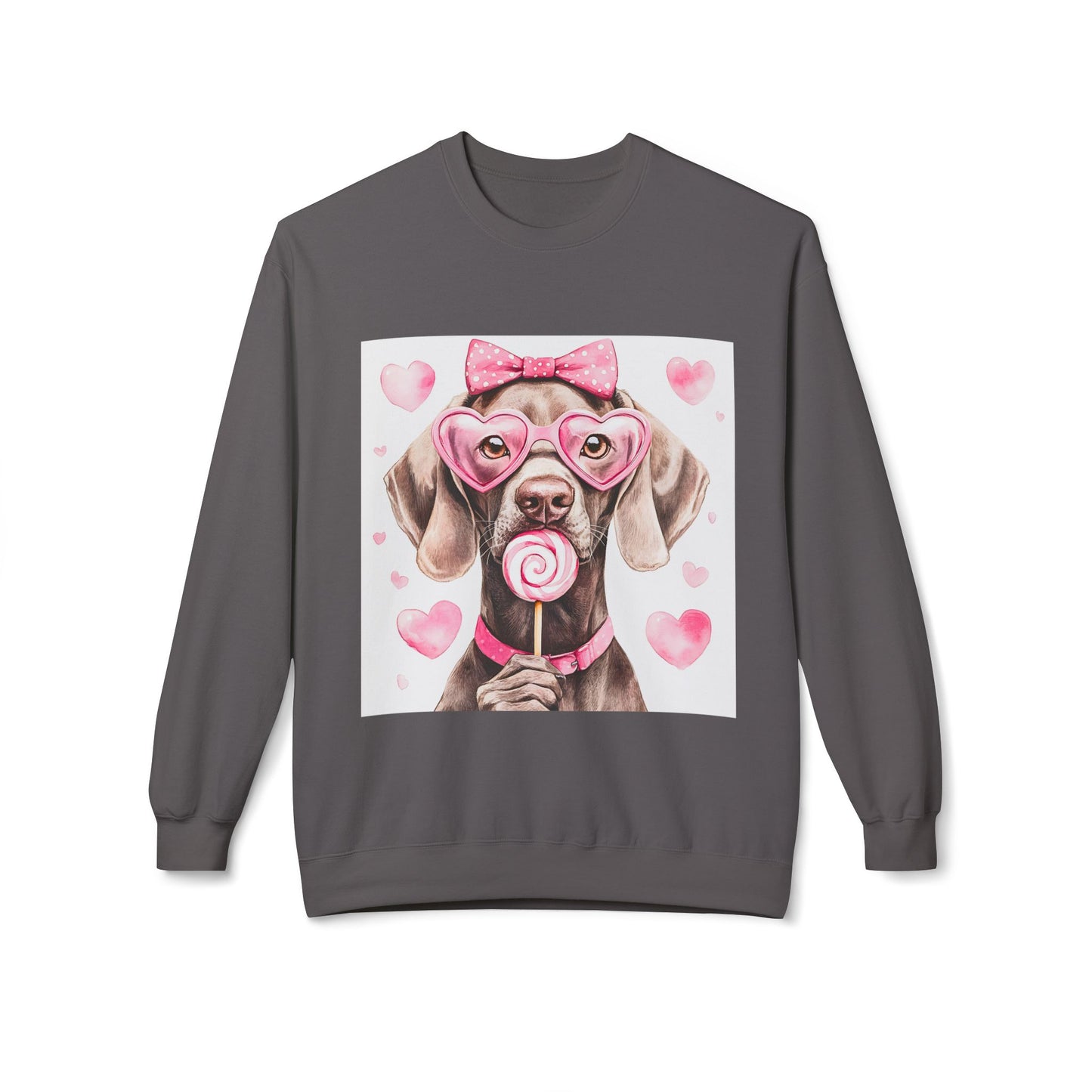 Valentines Unisex Midweight Softstyle Fleece Crewneck Sweatshirt