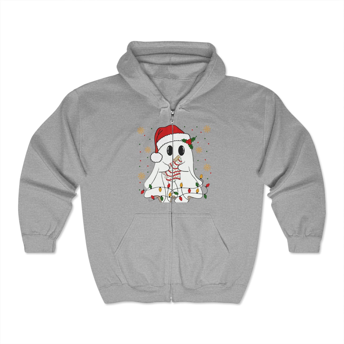 Christmas Unisex Heavy Blend™ Full Zip Hooded Sweatshirt