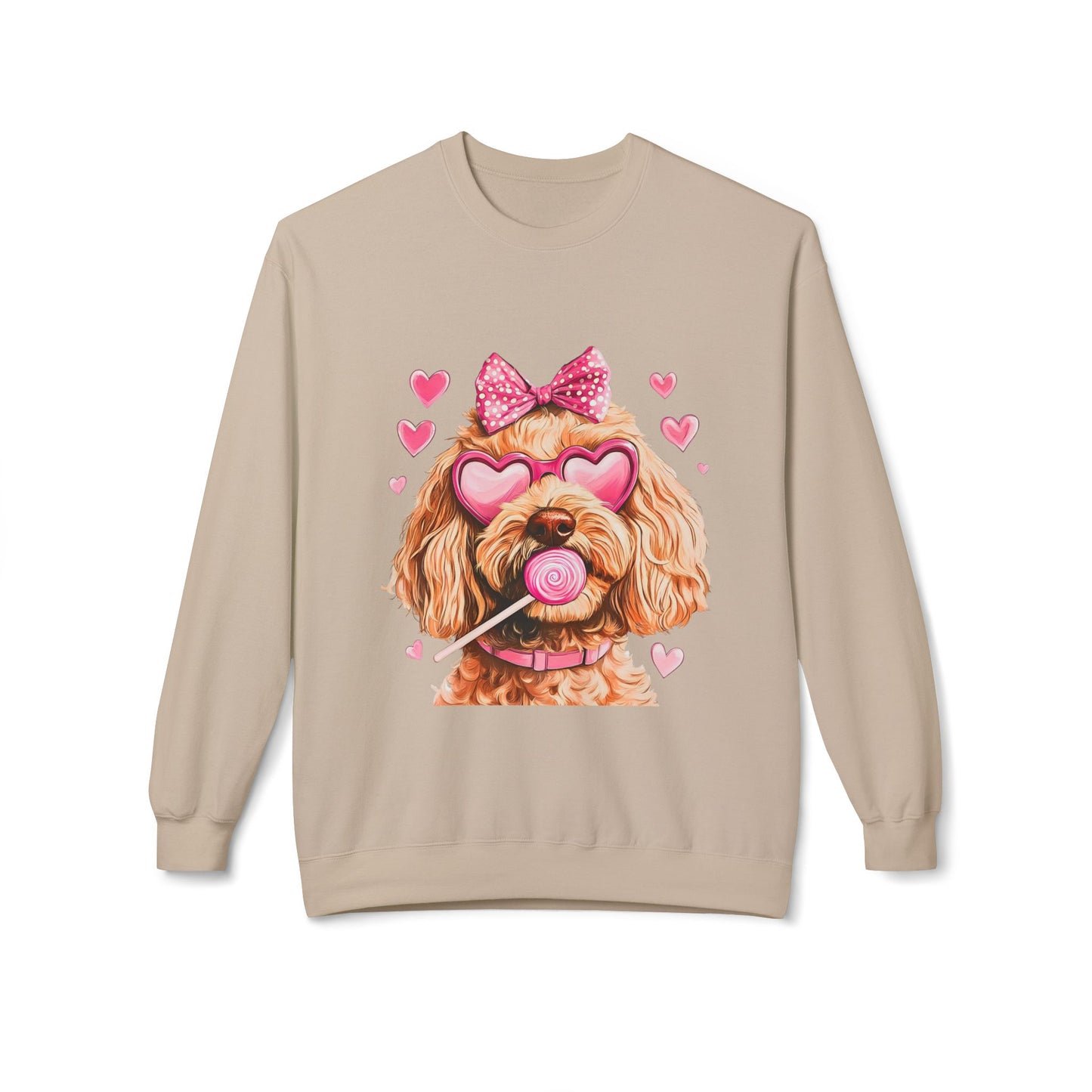 Valentines Unisex Midweight Softstyle Fleece Crewneck Sweatshirt