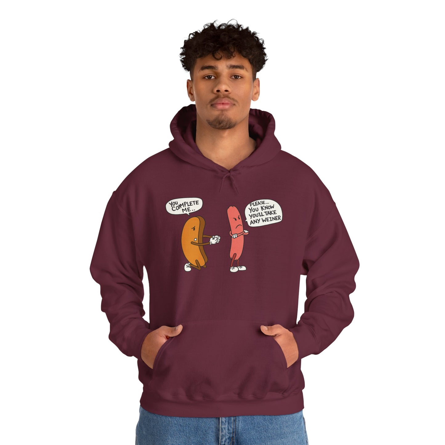 Humorous Unisex Hooded Sweatshirt, Funny Hoodie, Casual Wear, Gift for Friends, Cute Outfit for Everyday