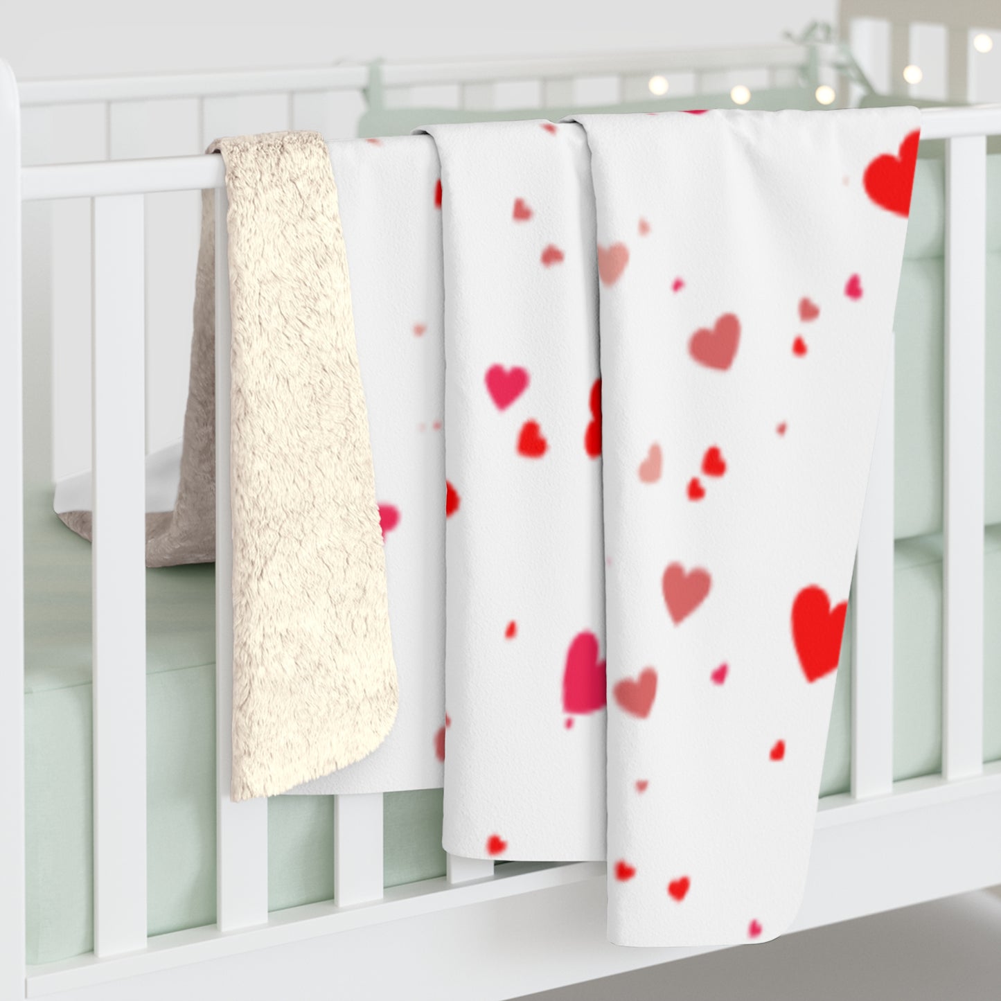 Valentines Sherpa Fleece Blanket
