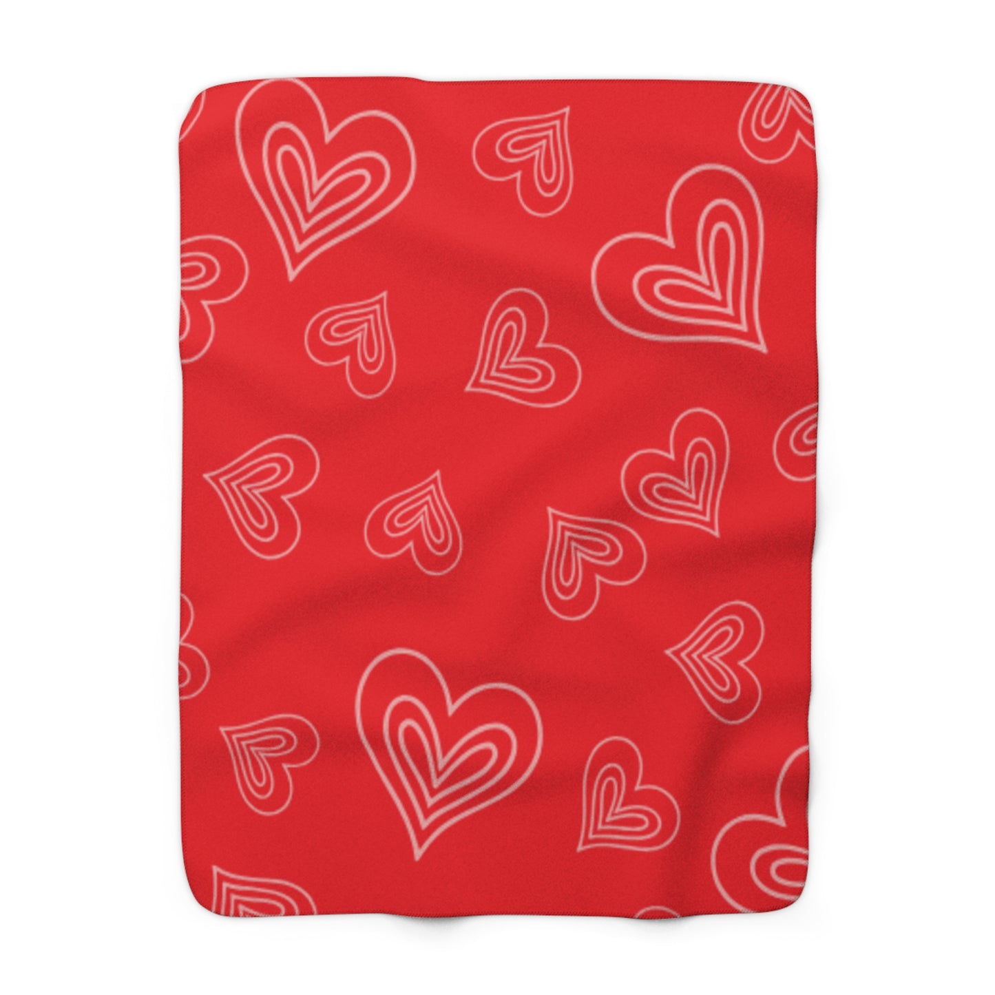 Valentines Sherpa Fleece Blanket